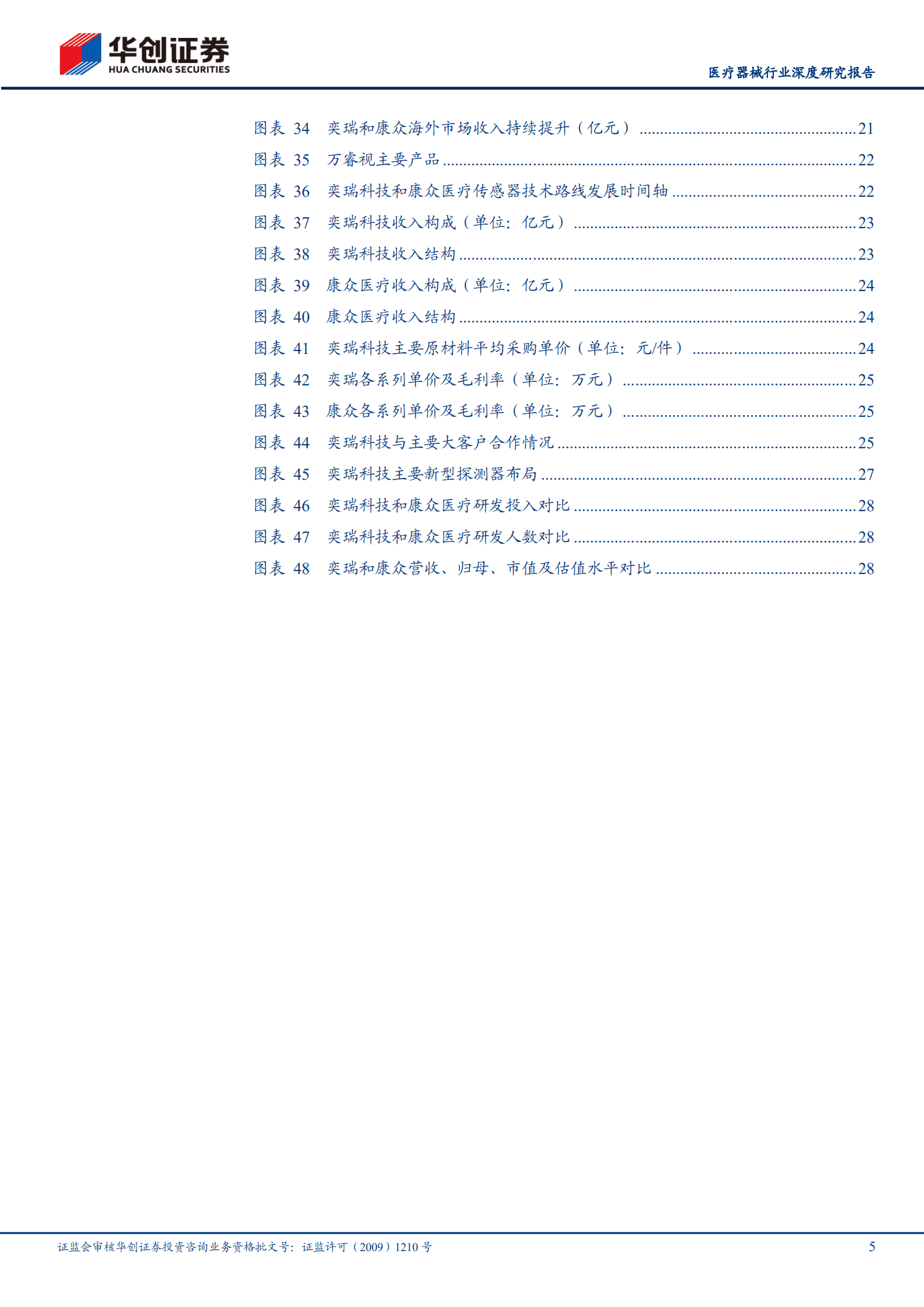医疗器械行业深度研究报告：华创医疗器械求索系列，平板探测器进入新的高增长阶段-220823.pdf 第5页