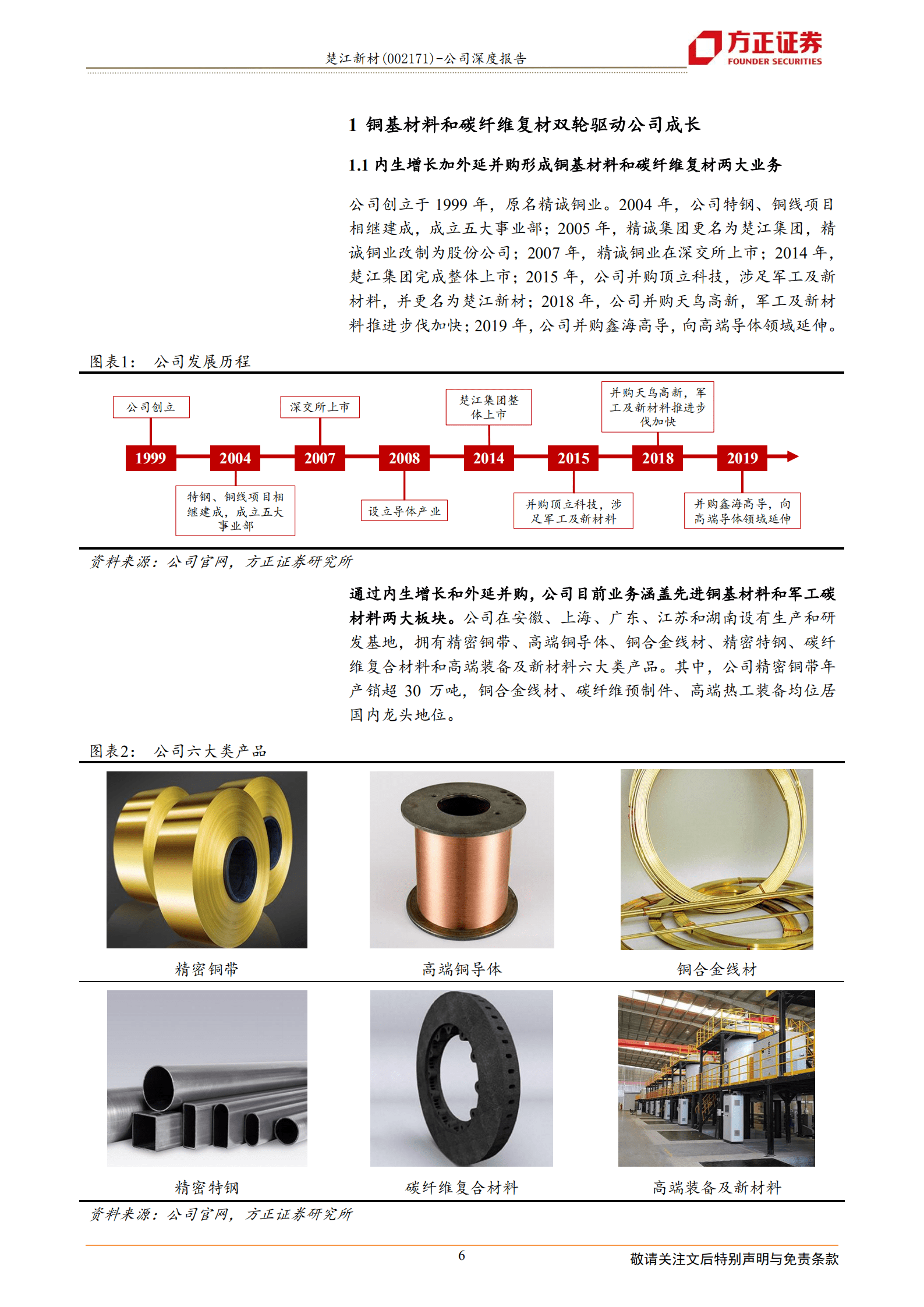 楚江新材-铜基材料龙头优势稳固，军工碳材料空间广阔-220823.pdf 第6页