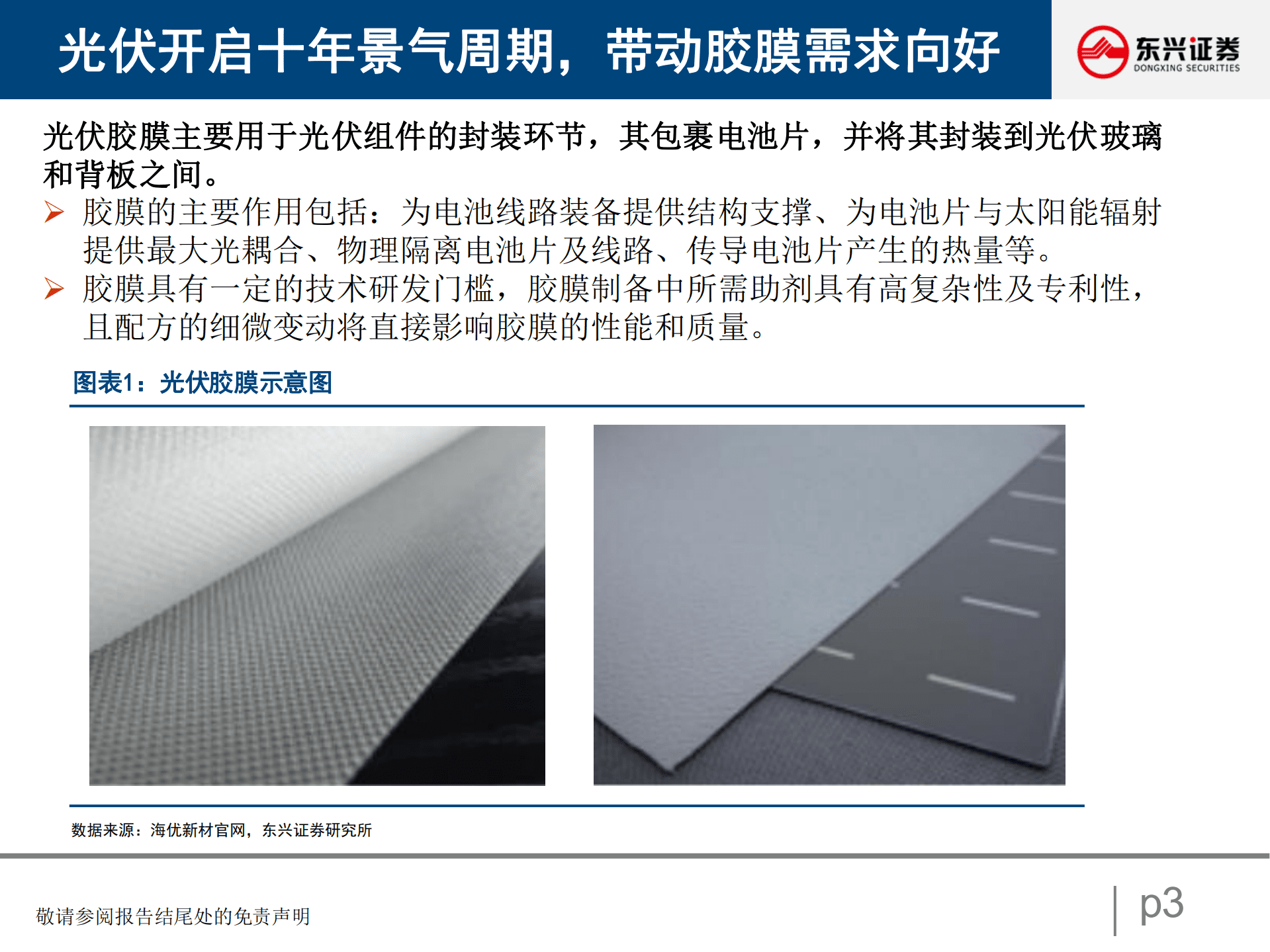 光伏胶膜行业报告：行业盈利能力修复可期，二线企业加剧竞争谋突围-220822.pdf 第3页