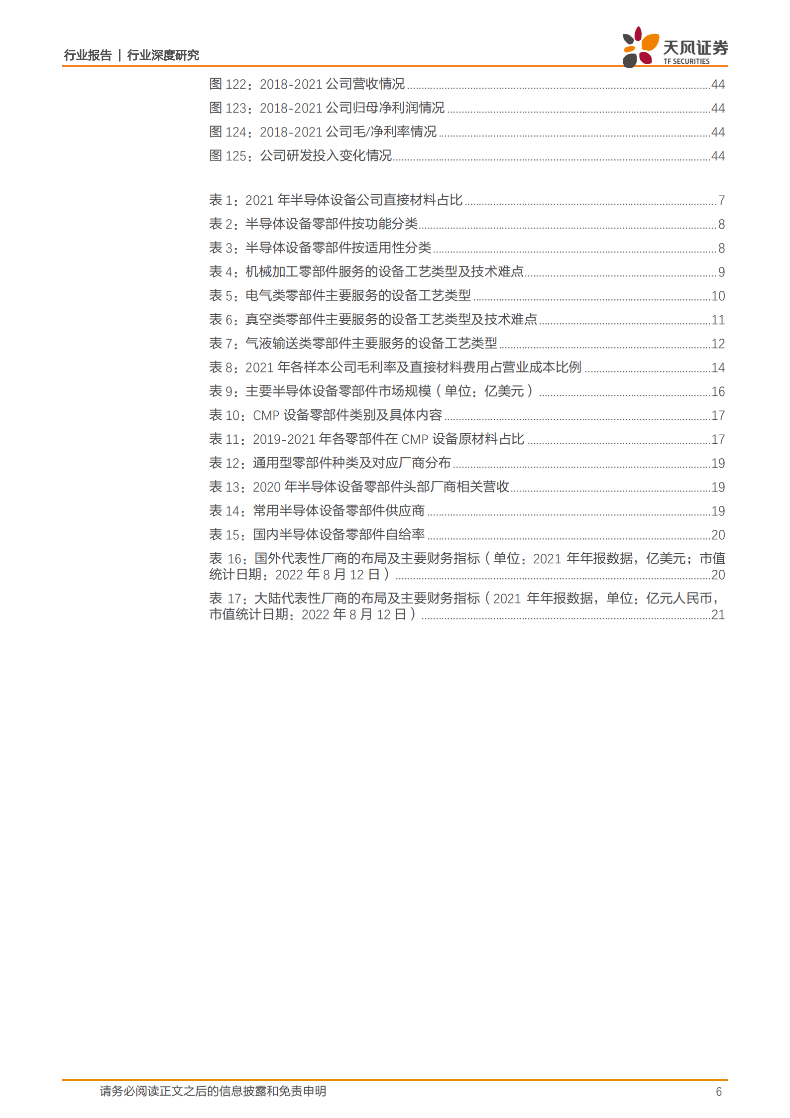 半导体设备零部件：小而美子赛道组成数百亿美元市场，国产化尚有大空间-220819.pdf 第6页