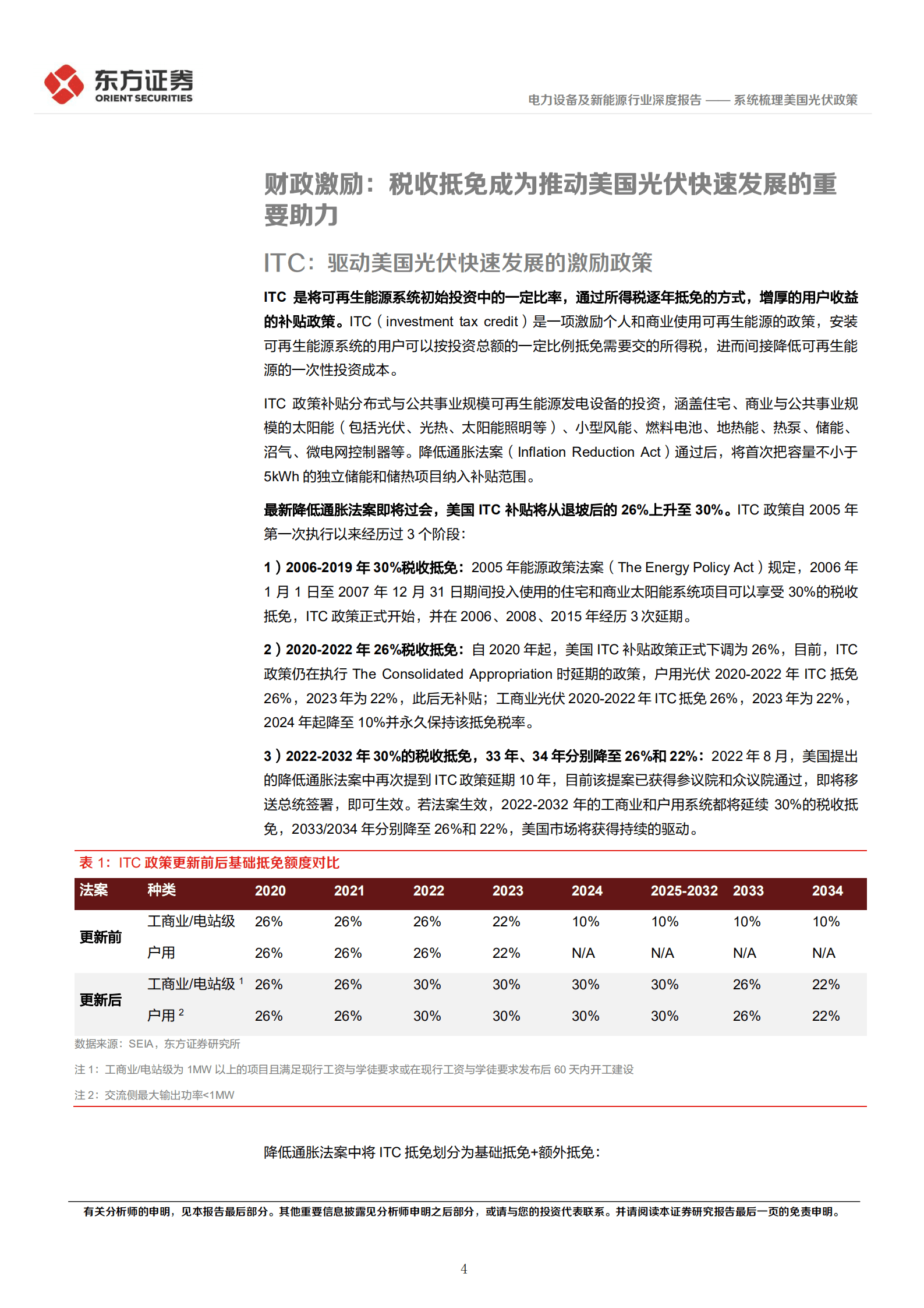 东方新能源专题报告：系统梳理美国光伏政策-220819.pdf 第4页