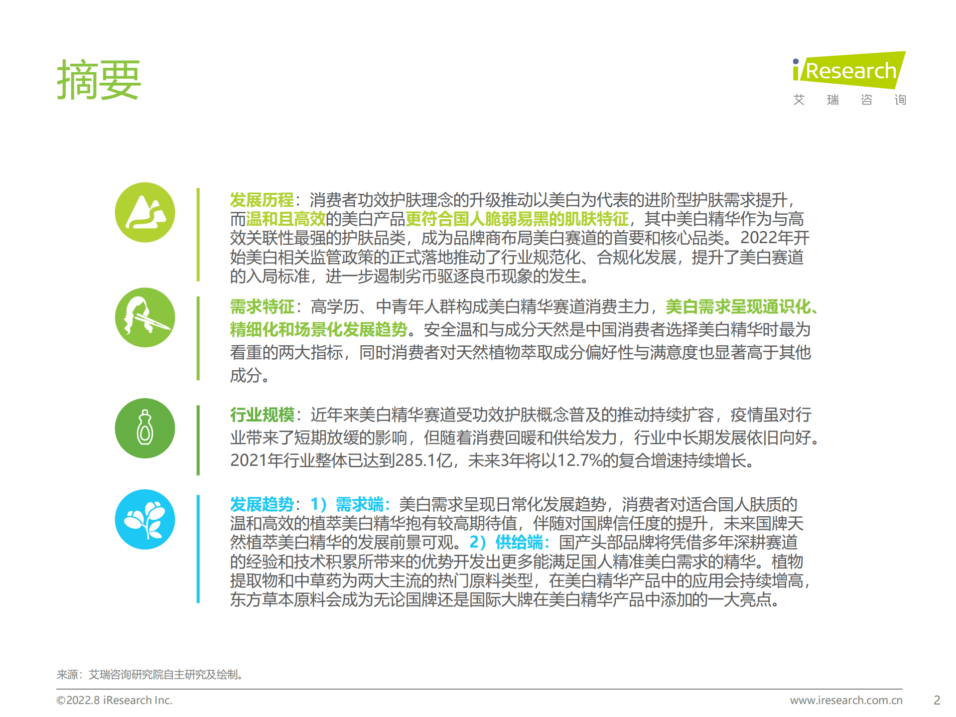 艾瑞咨询：2022年国人美白趋势洞察白皮书.pdf 第2页