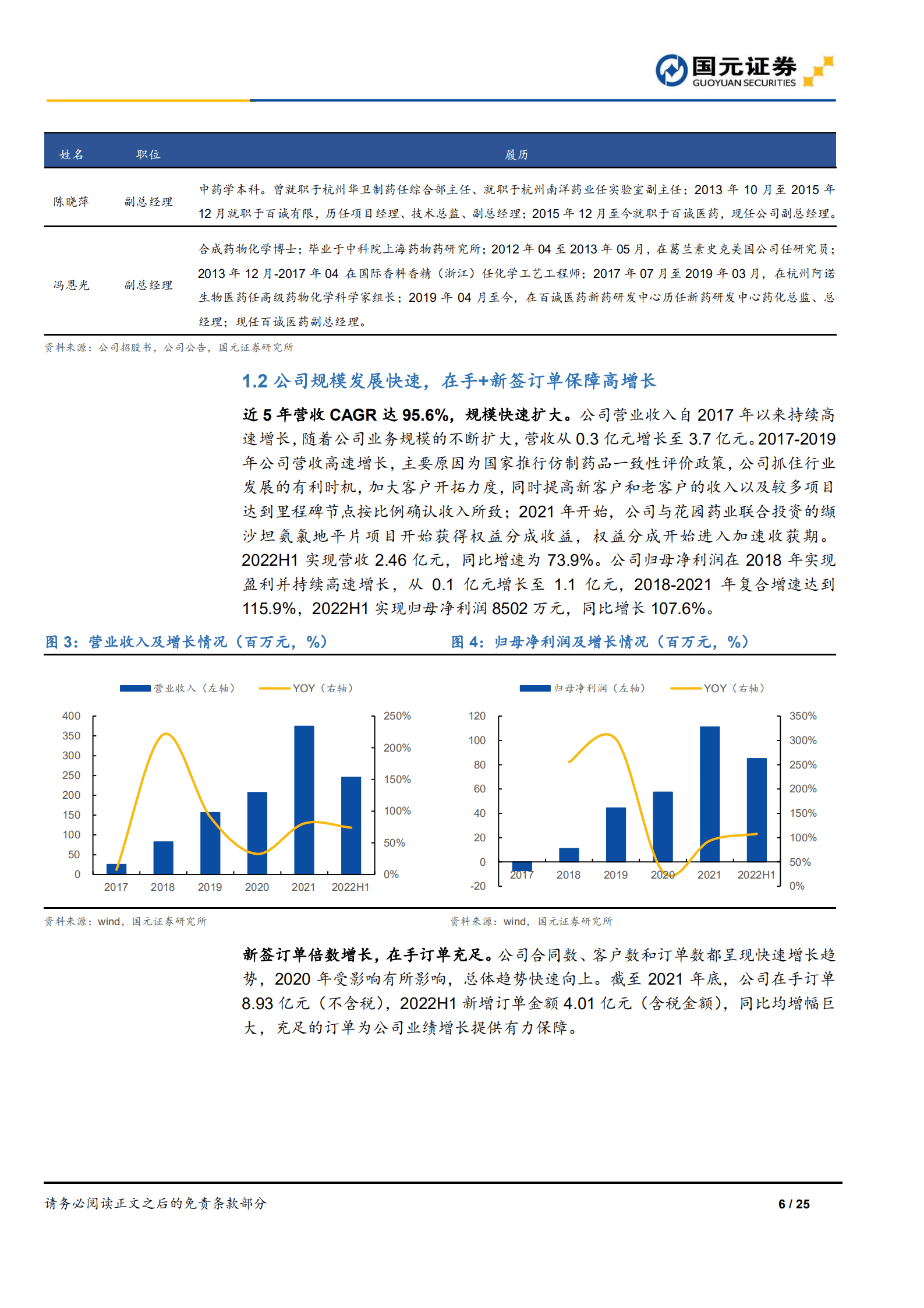 百诚医药-首次覆盖报告：医药研发乘政策东风，CRO+CDMO双线发展-220823.pdf 第6页