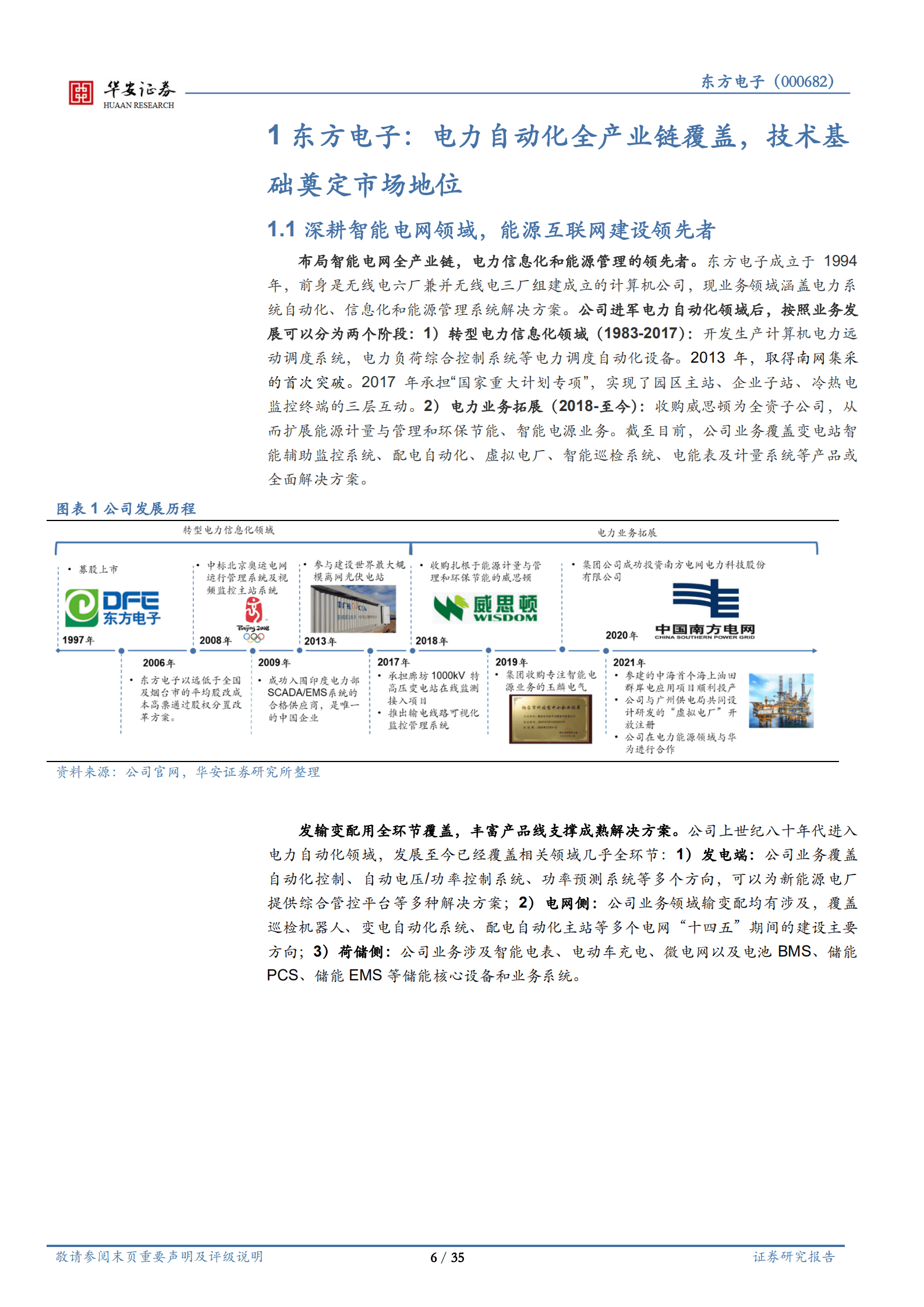 东方电子-电力自动化全链覆盖，新能源消纳构筑新空间-220827.pdf 第6页