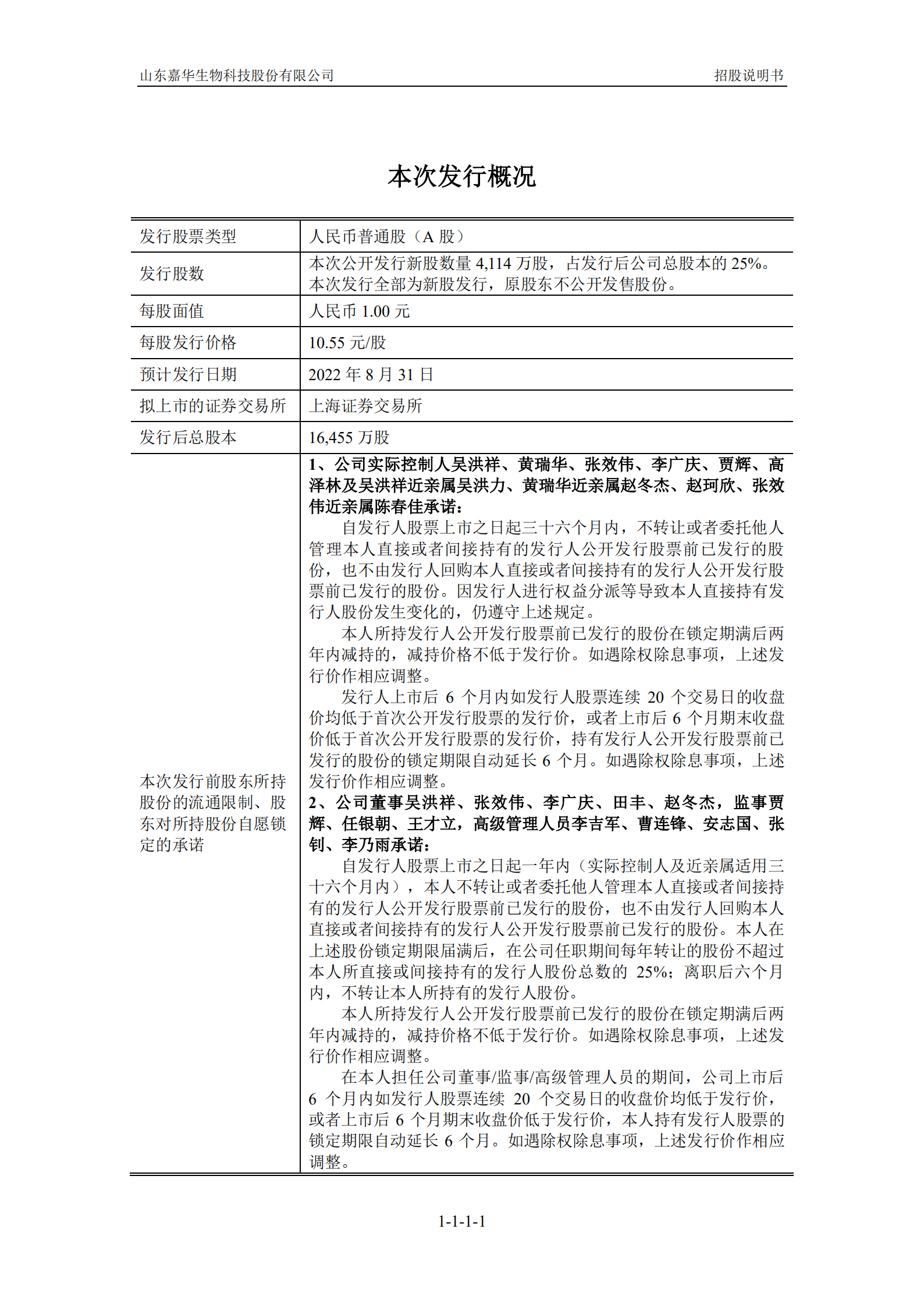 山东嘉华生物科技股份有限公司招股说明书.PDF 第2页