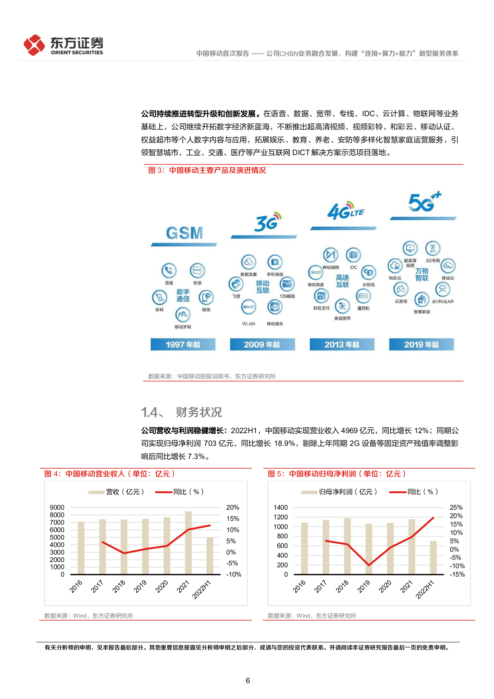 中国移动：公司CHBN业务融合发展，构建&ldquo;连接+算力+能力&rdquo;新型服务体系-220829.pdf 第6页