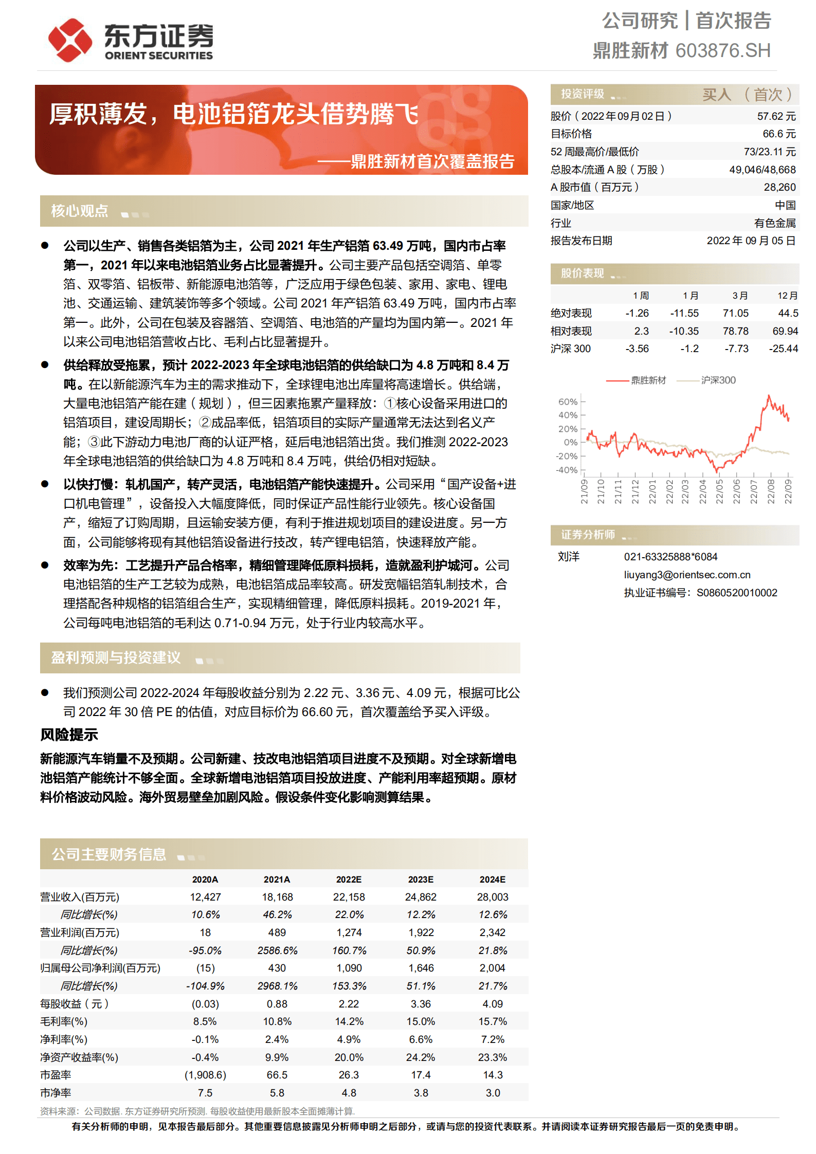 鼎胜新材：厚积薄发，电池铝箔龙头借势腾飞-220905.pdf 第1页