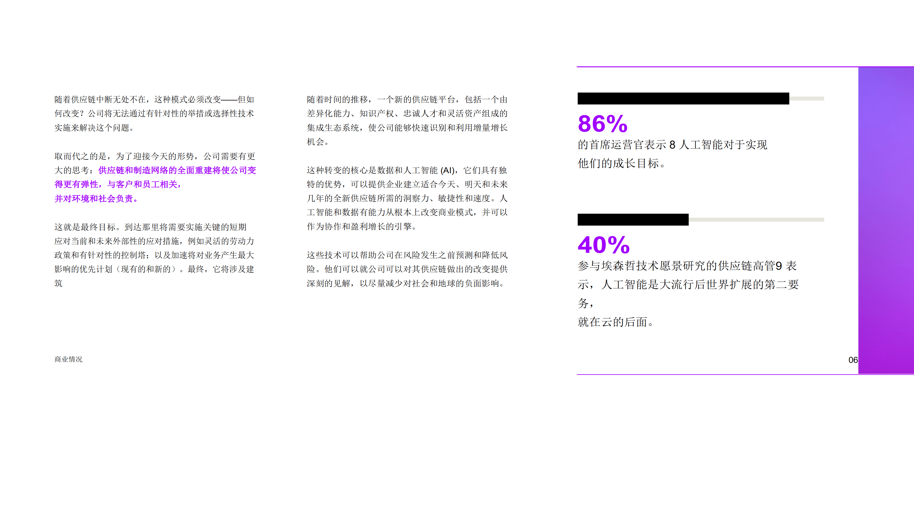 埃森哲：在供应链中扩展AI：迈向智能、自动驱动供应链的下一步（2022）.pdf 第6页