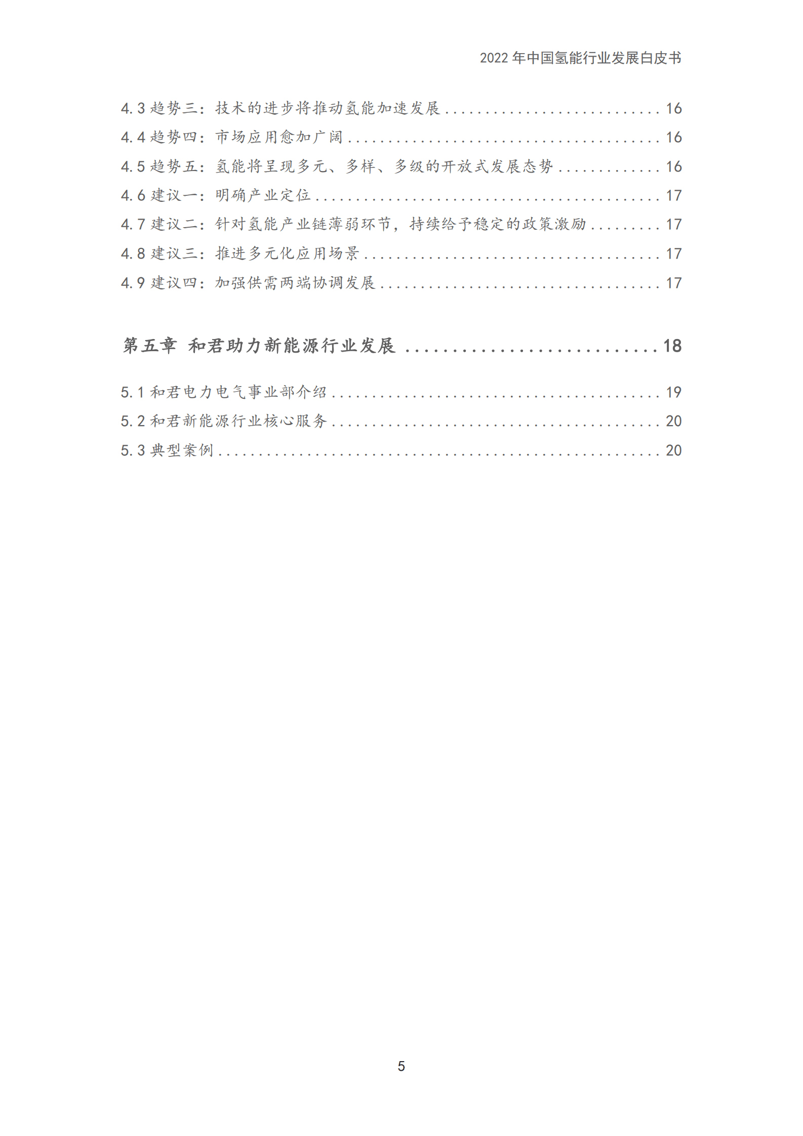和君咨询：2022年中国氢能行业发展白皮书.pdf 第5页