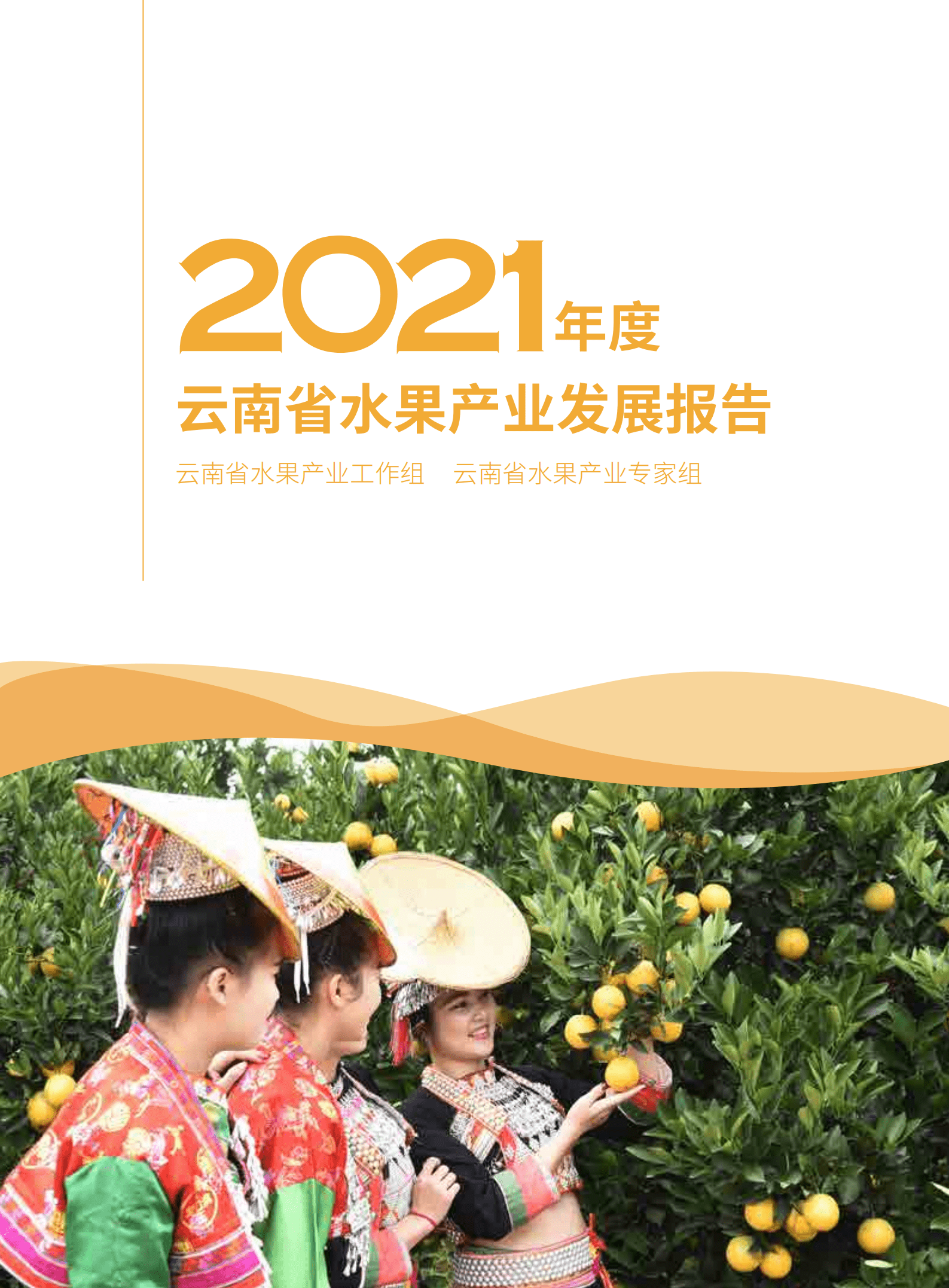 云南省农业农村厅：2021年度云南省水果产业发展报告.pdf 第1页