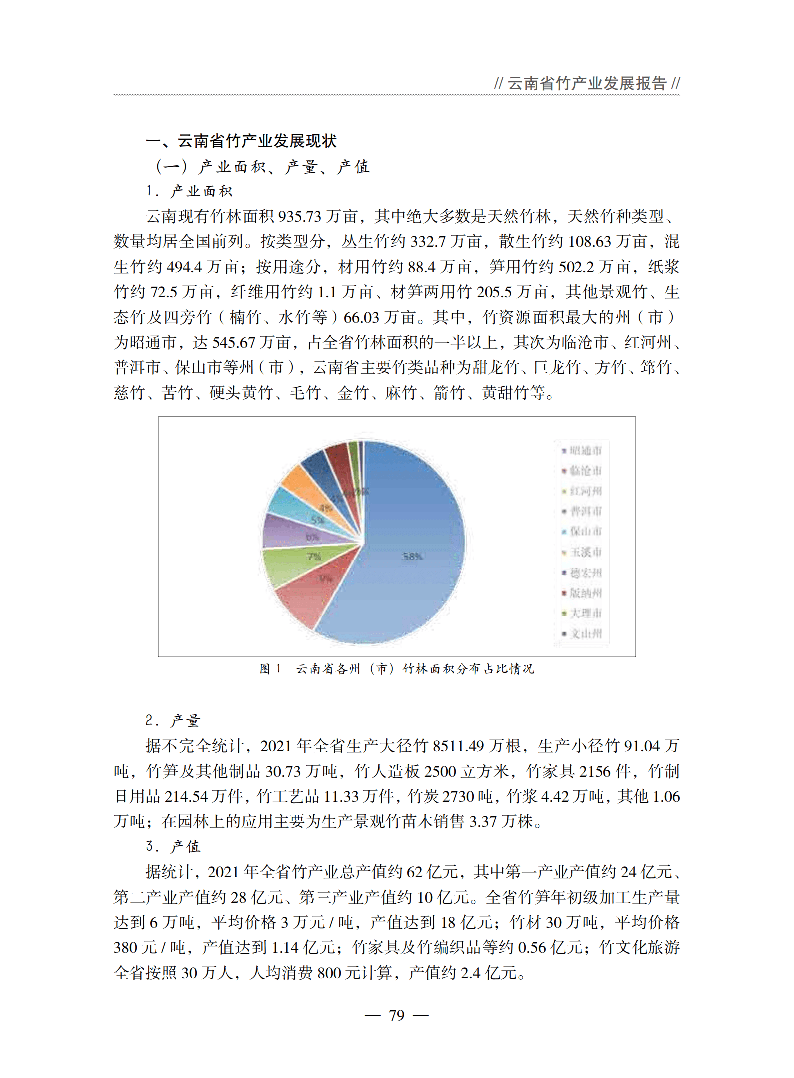 云南省农业农村厅：2021年度云南省竹产业发展报告.pdf 第3页