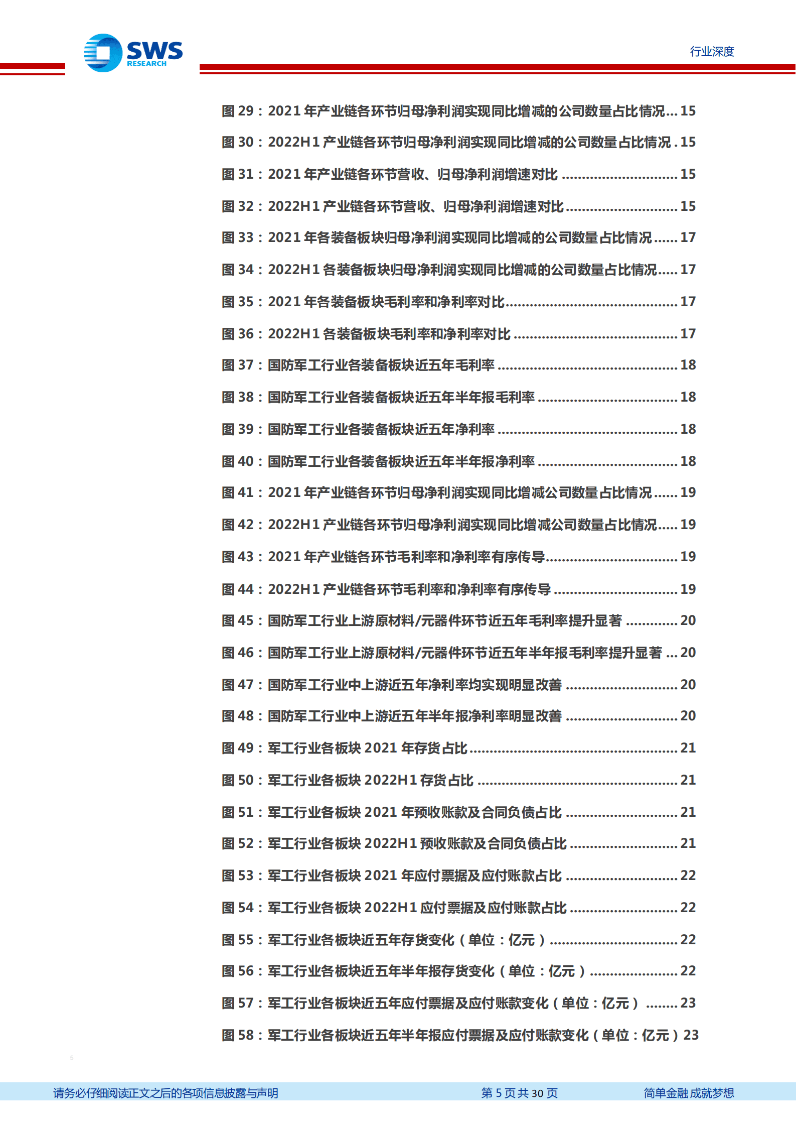 国防军工行业2022年中报总结：行业业绩稳健增长，高景气度有望持续兑现-220906.pdf 第5页