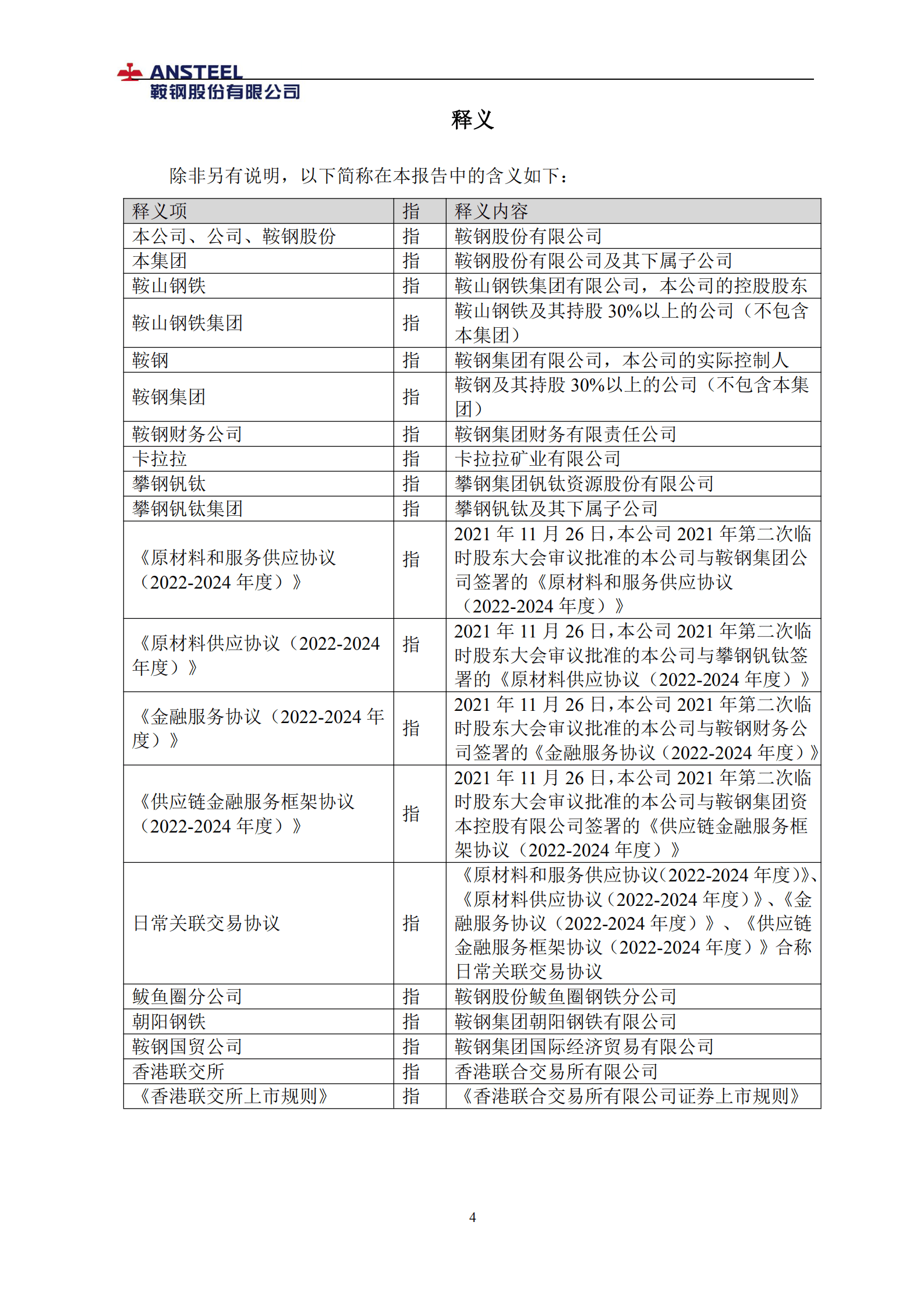 鞍钢股份有限公司2022年半年度报告.PDF 第5页
