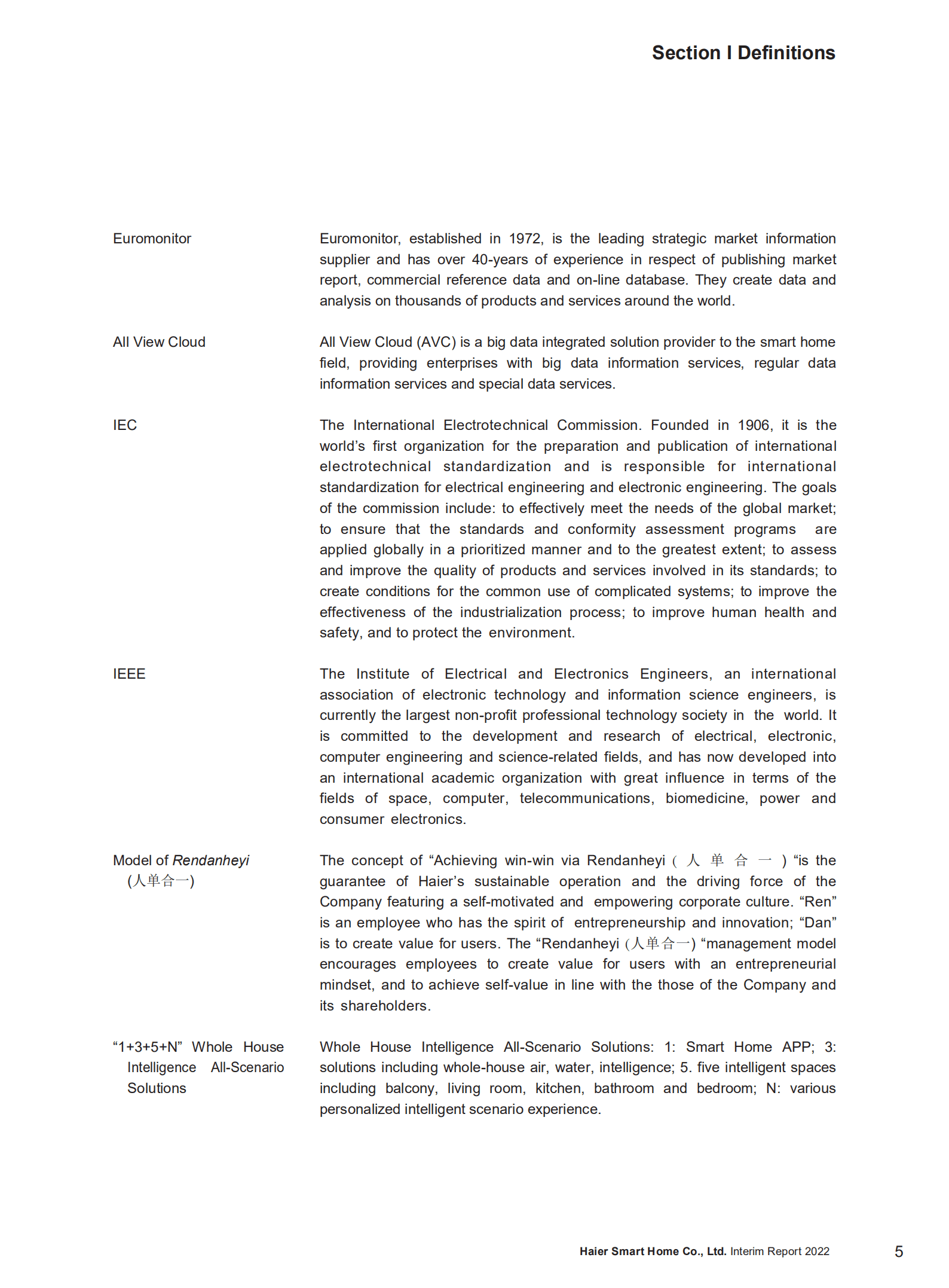 海尔智家股份有限公司2022年半年度报告（英文版）.PDF 第6页