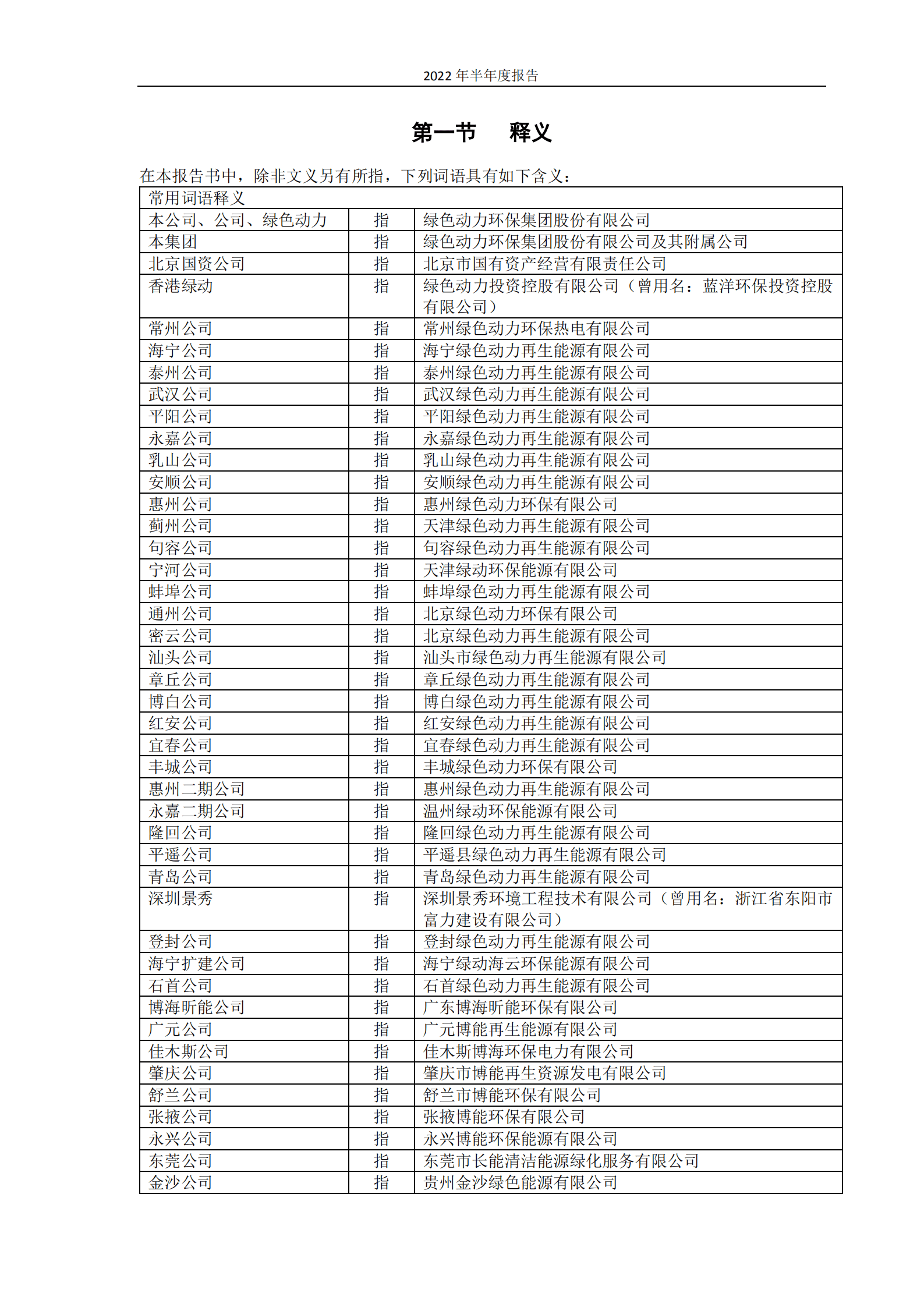 绿色动力环保集团股份有限公司2022年半年度报告.PDF 第5页