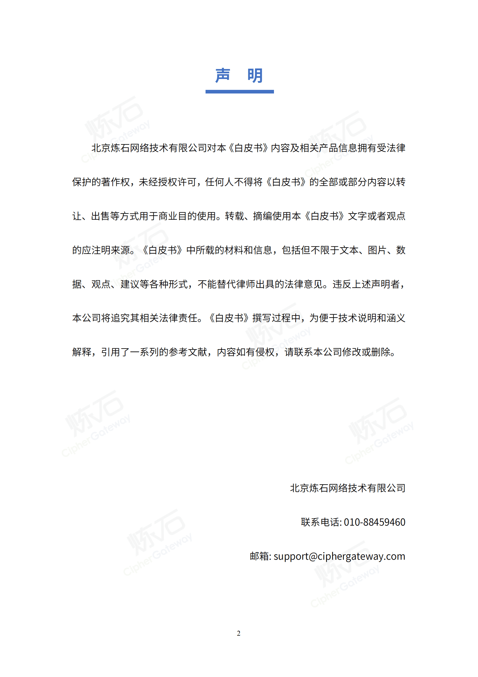 炼石：2022数据安全与个人信息保护技术白皮书.pdf 第2页