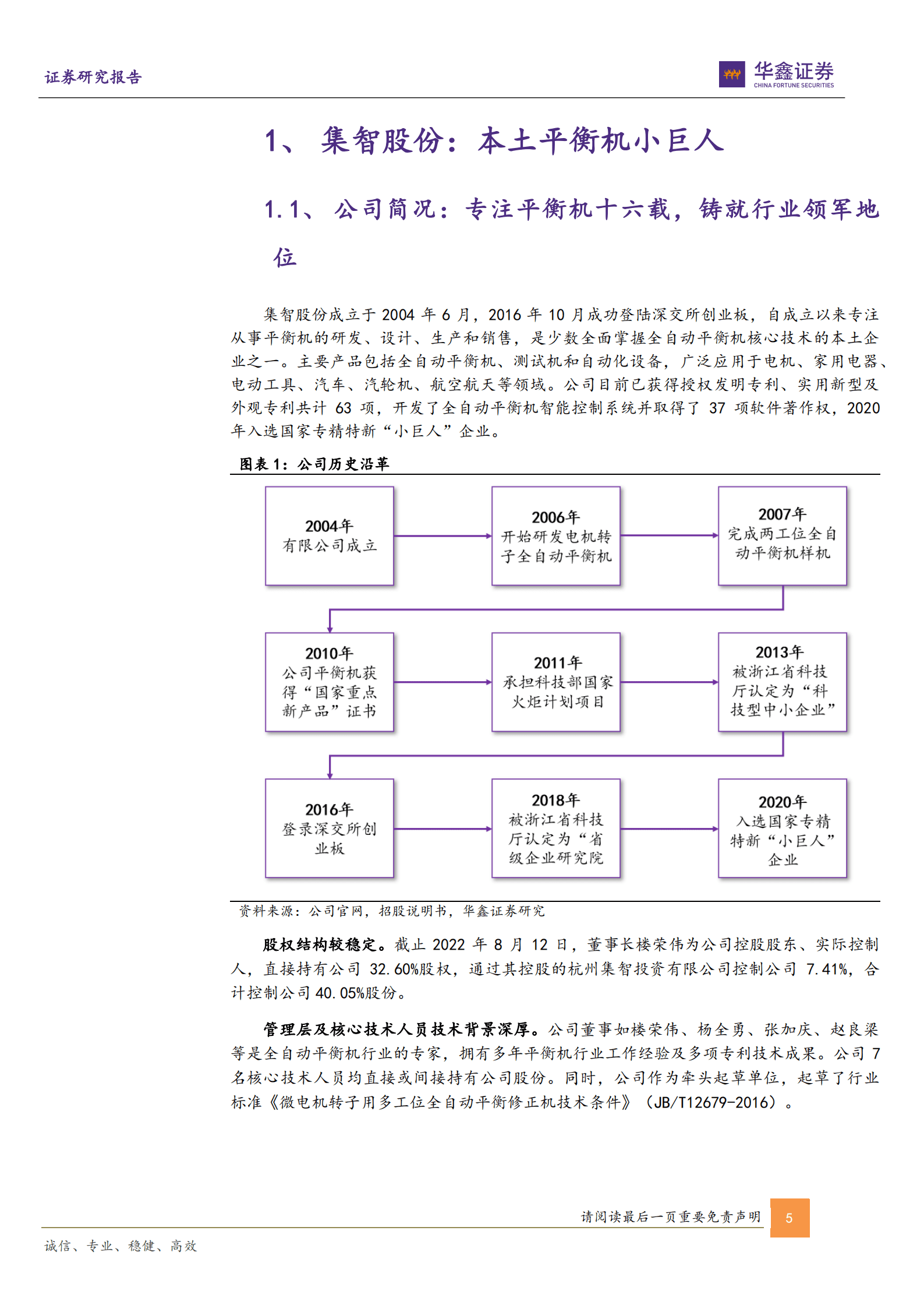 集智股份-公司深度报告：国内平衡机龙头，多个赛道有望创造新增长点-220904.pdf 第5页