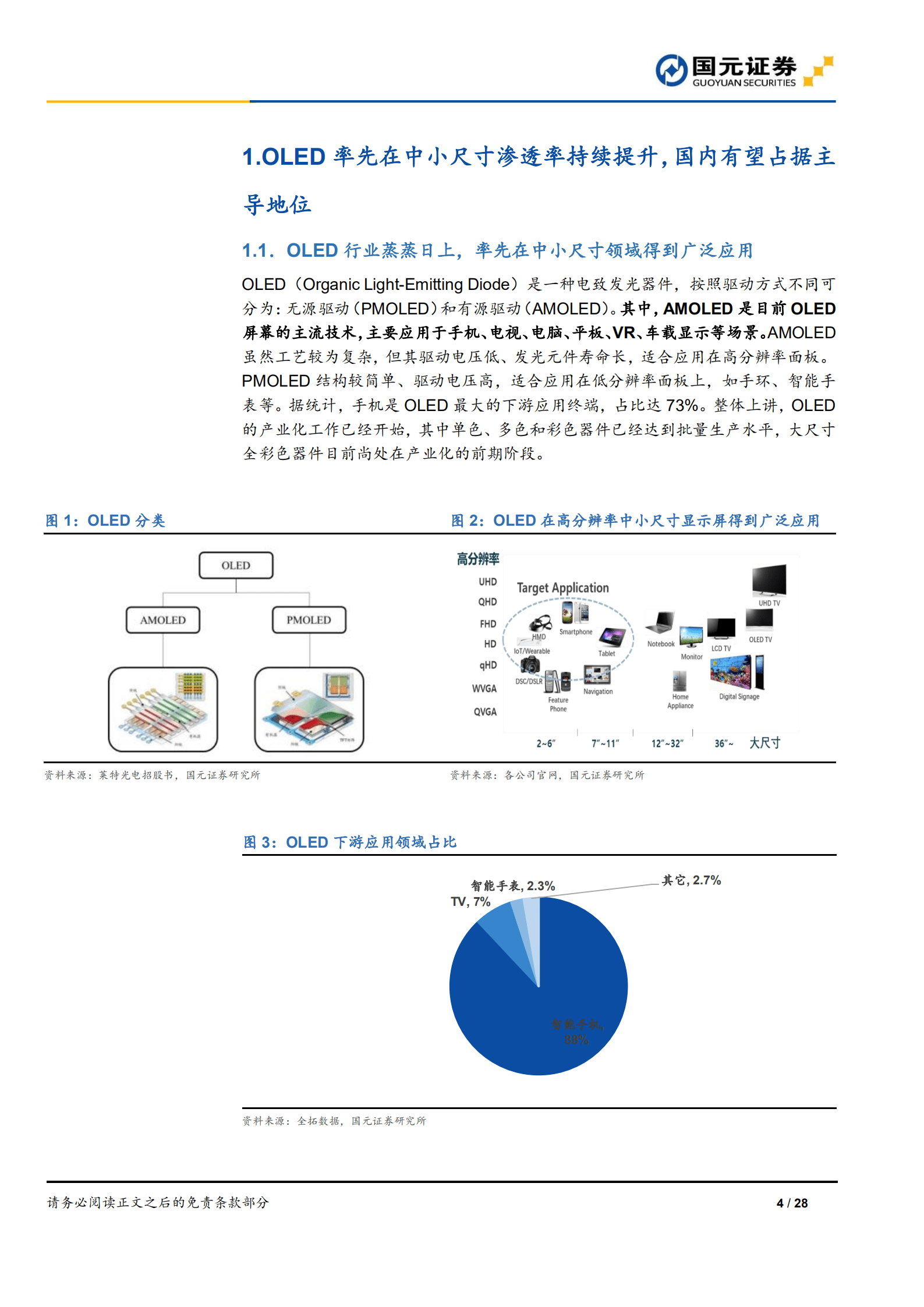 OLED面板行业报告：OLED迎来发展良机，供应链国产化率加速提升-220902.pdf 第4页