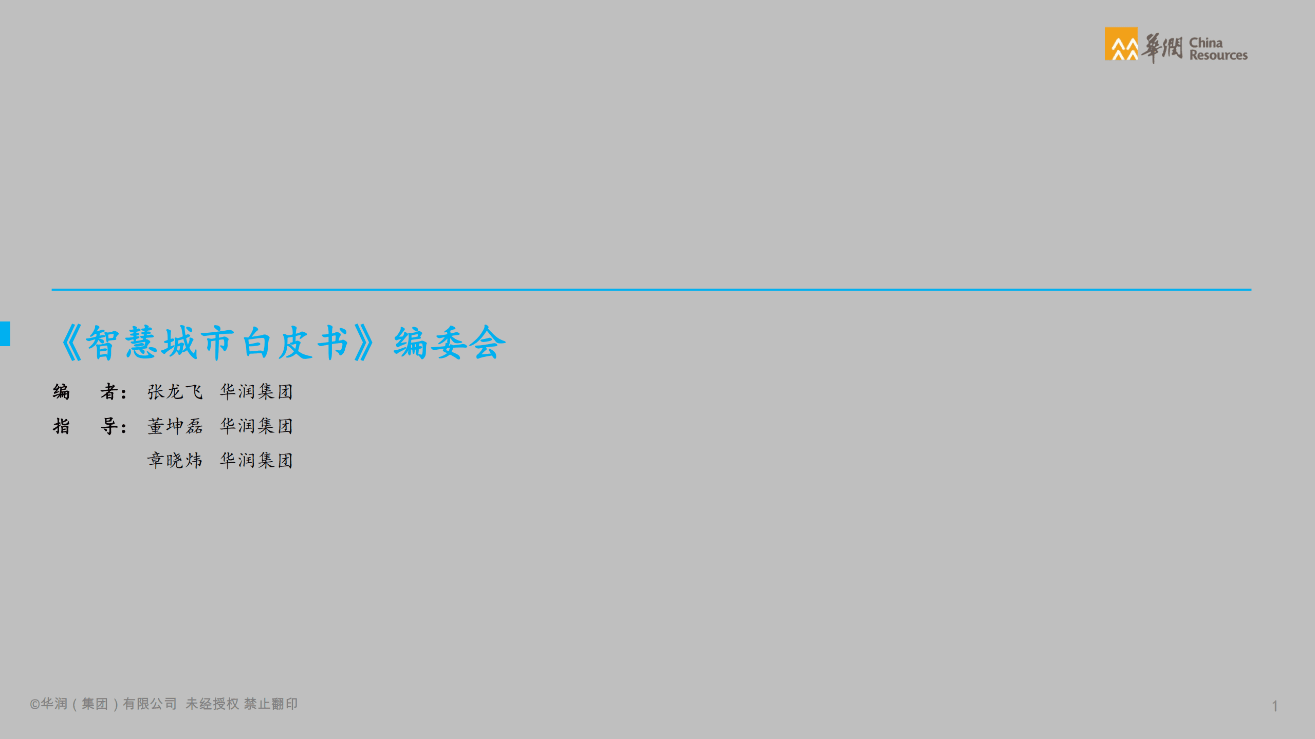 华润集团：2021年行业数字化转型洞察系列报告-城市建设运营：智慧城市白皮书，城市建设运营数字化转型.pdf 第2页