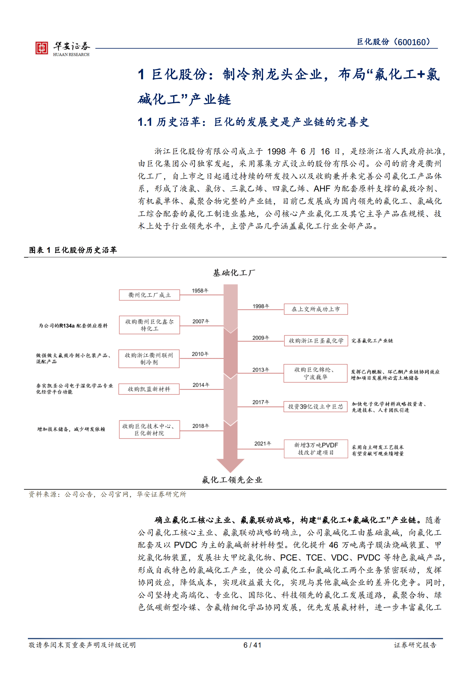 巨化股份-制冷剂景气周期将至，氟化工龙头拾级而上-220915.pdf 第6页