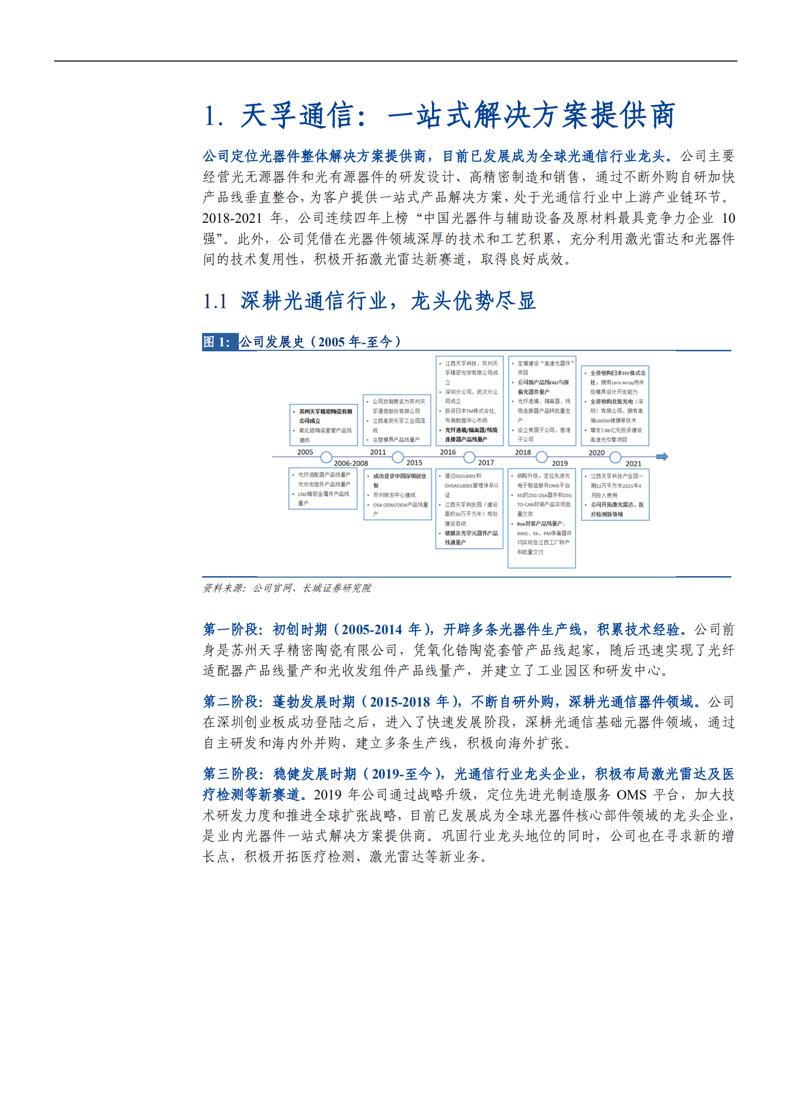 天孚通信告：光器件平台型公司，拓展激光雷达为代表的新兴赛道-220913.pdf 第4页