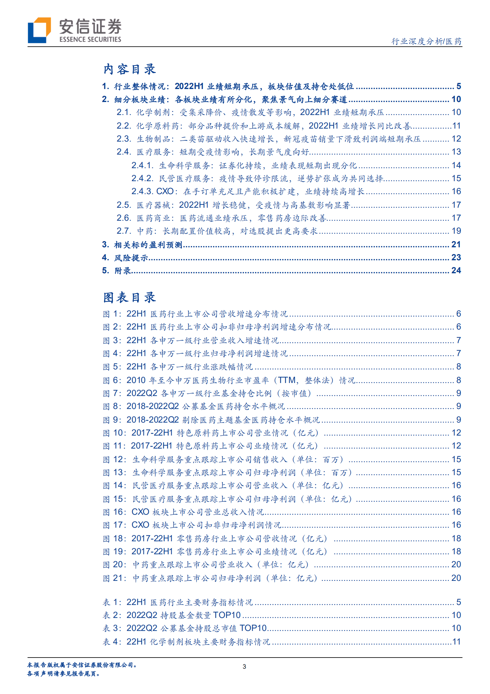 医药行业深度分析：疫情导致行业整体业绩承压，静待下半年边际改善-220908.pdf 第3页