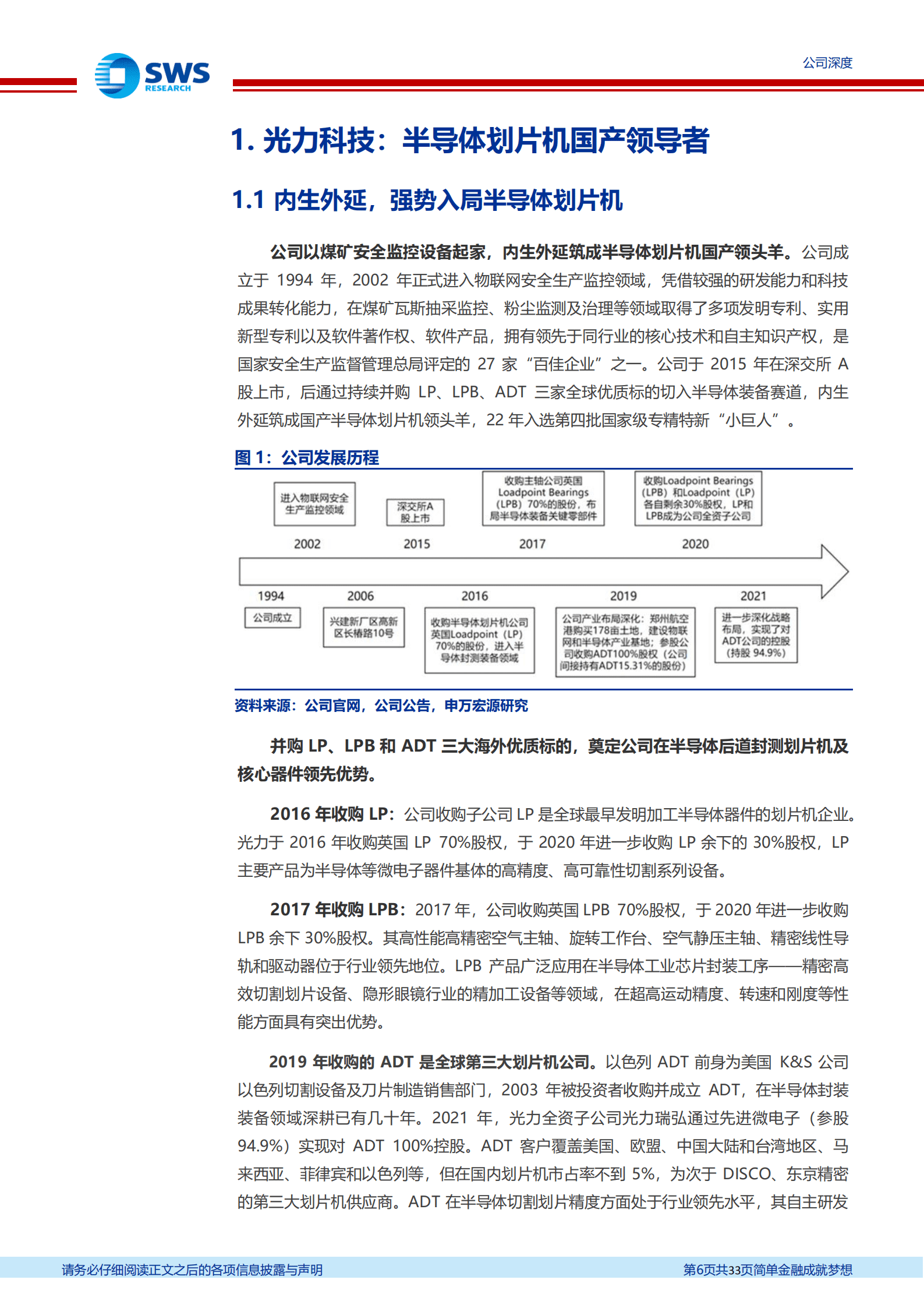 光力科技-半导体划片机&ldquo;小巨人&rdquo;，封测设备平台龙头在路上-220913.pdf 第6页
