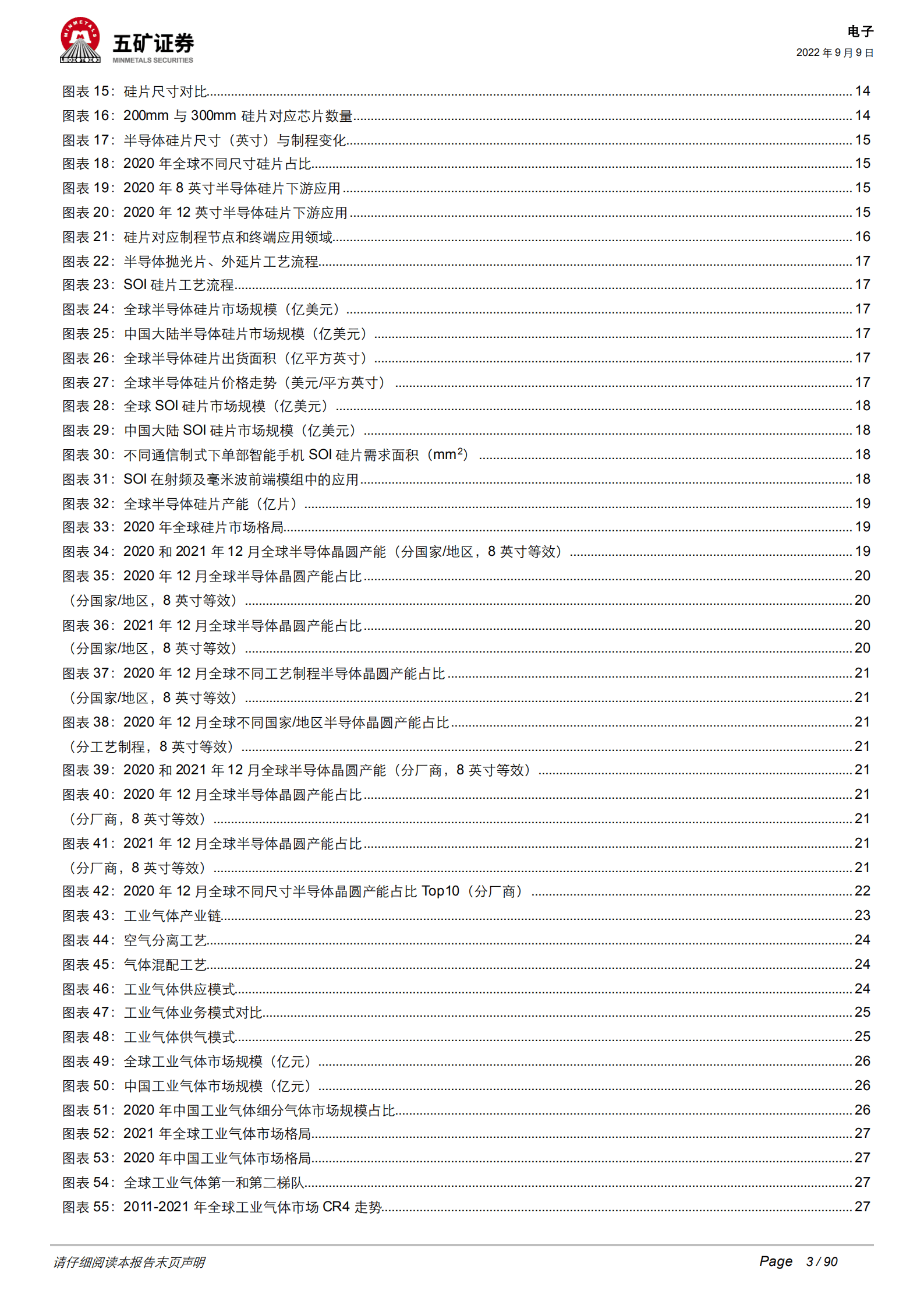 半导体材料行业深度：晶圆厂迎扩产潮，大国利剑国产替代前景可期-220909.pdf 第3页