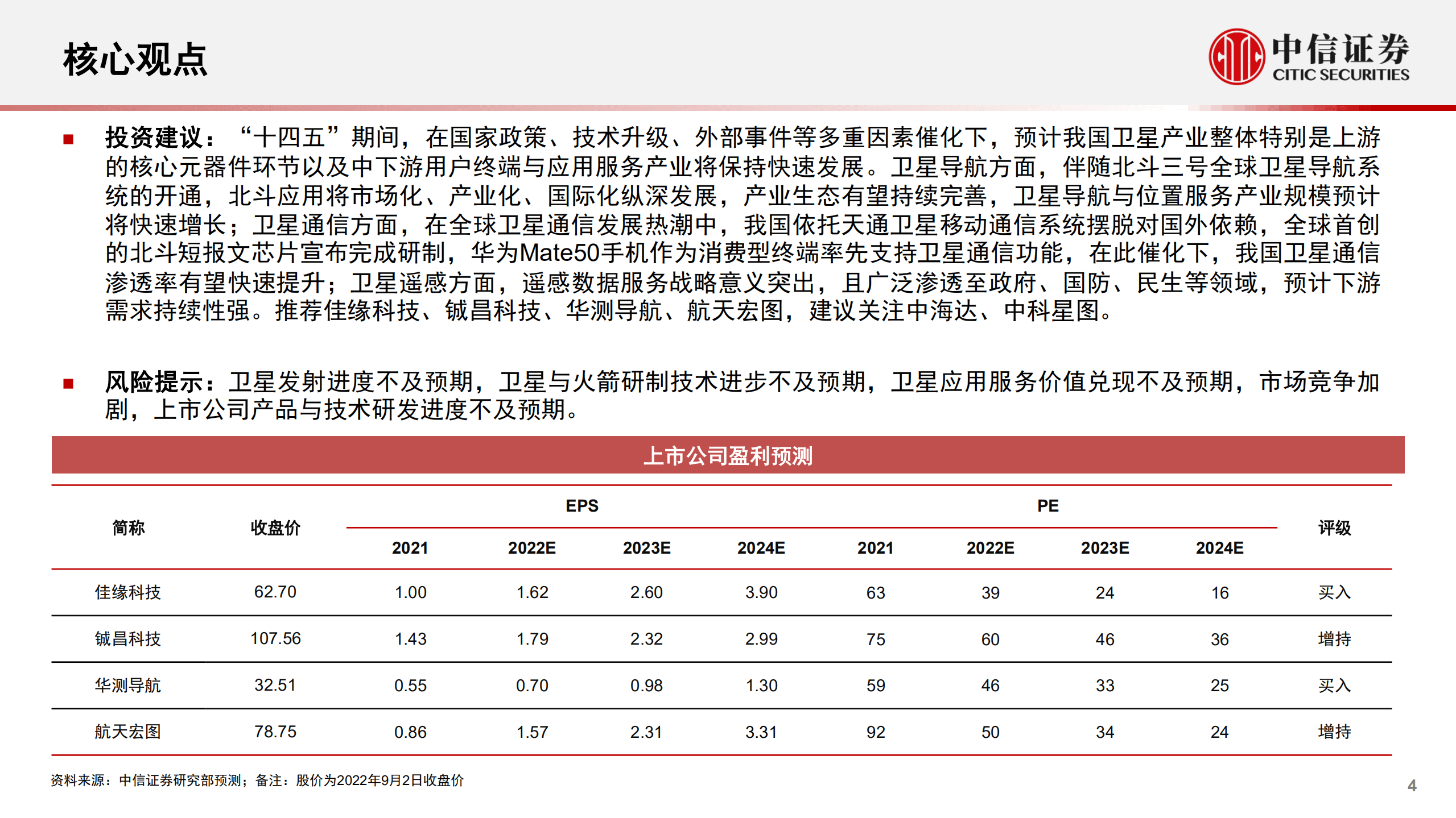 计算机行业“智能网联”系列报告：卫星产业，研究框架-220907.pdf 第4页
