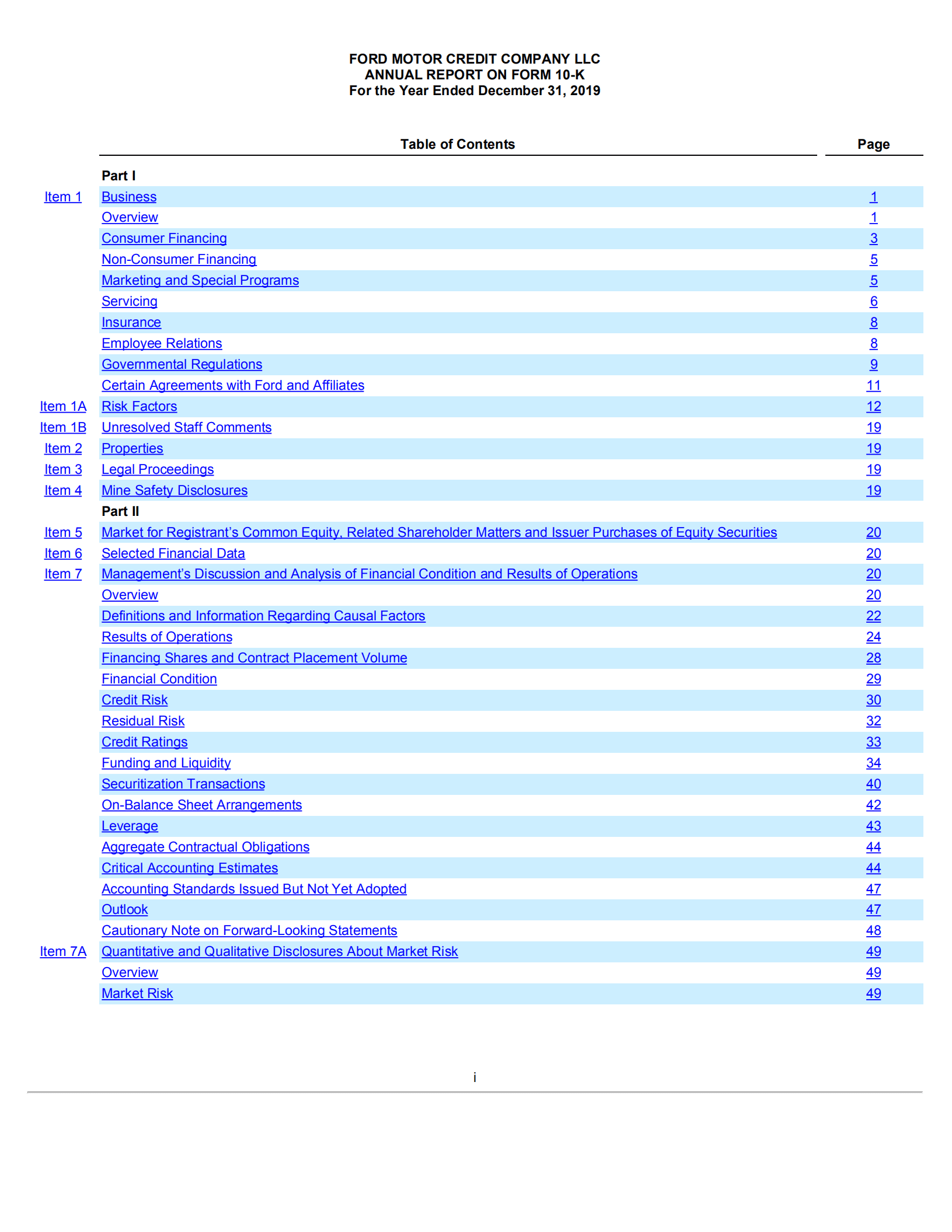 福特汽车公司（FORD MOTOR）2019年年度报告（英文版）.pdf 第3页
