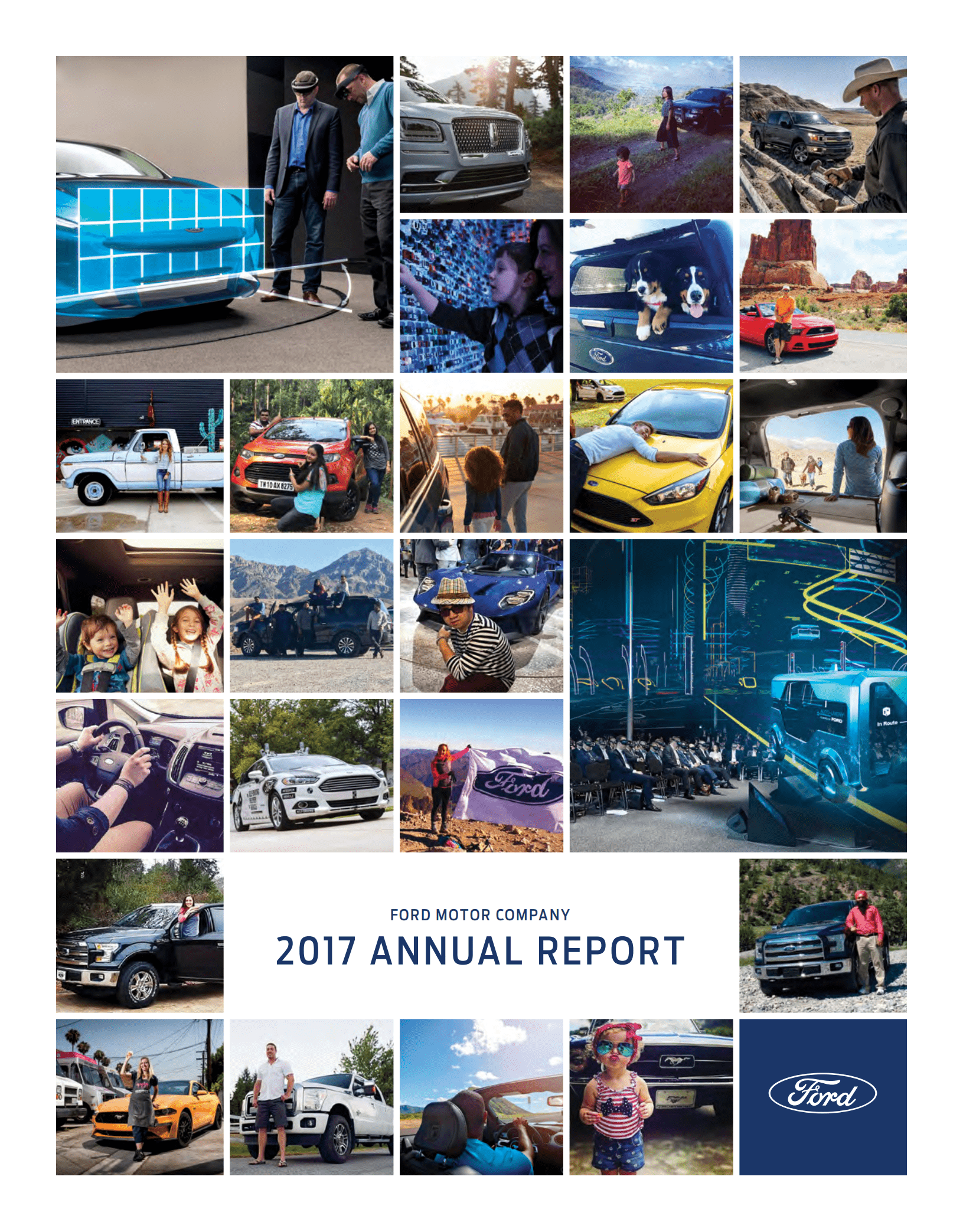 福特汽车公司（FORD MOTOR）2017年年度报告（英文版）.pdf 第1页