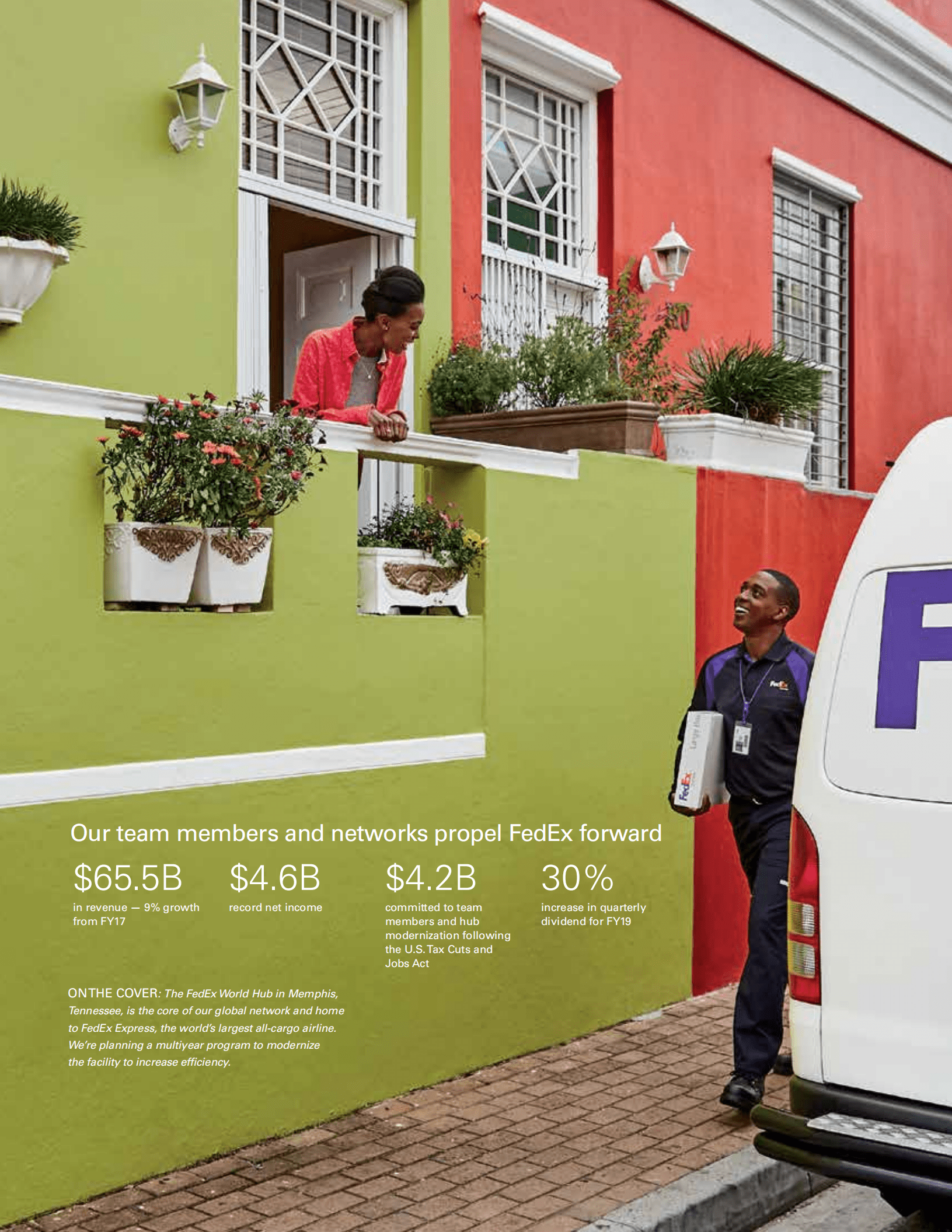 联邦快递（FEDEX）2018财年年度报告（英文版）.pdf 第2页