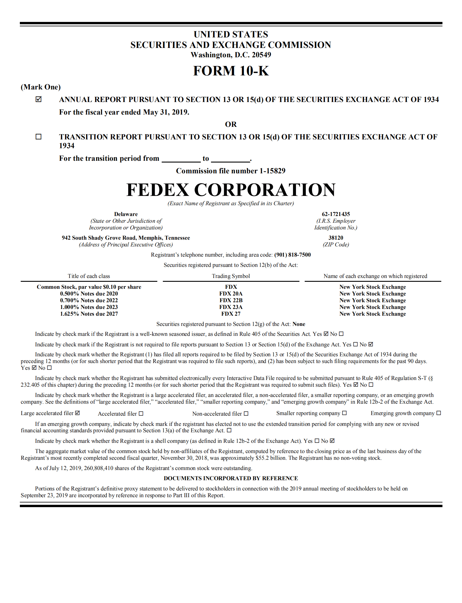 联邦快递（FEDEX）2019财年年度报告（英文版）.pdf 第6页