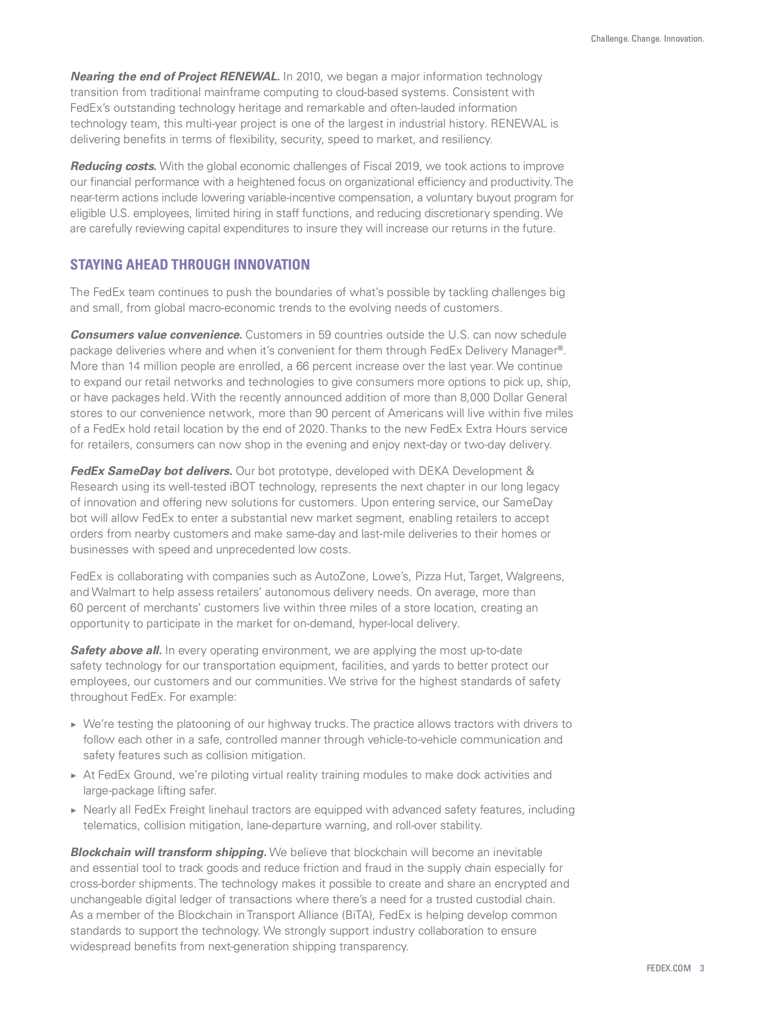 联邦快递（FEDEX）2019财年年度报告（英文版）.pdf 第4页