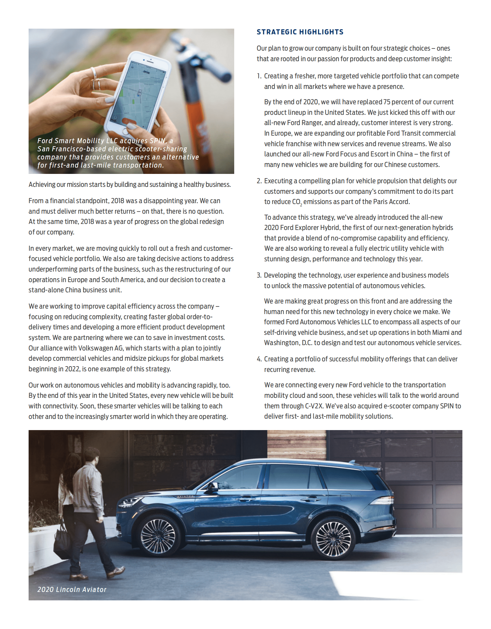 福特汽车公司（FORD MOTOR）2018年年度报告（英文版）.pdf 第6页