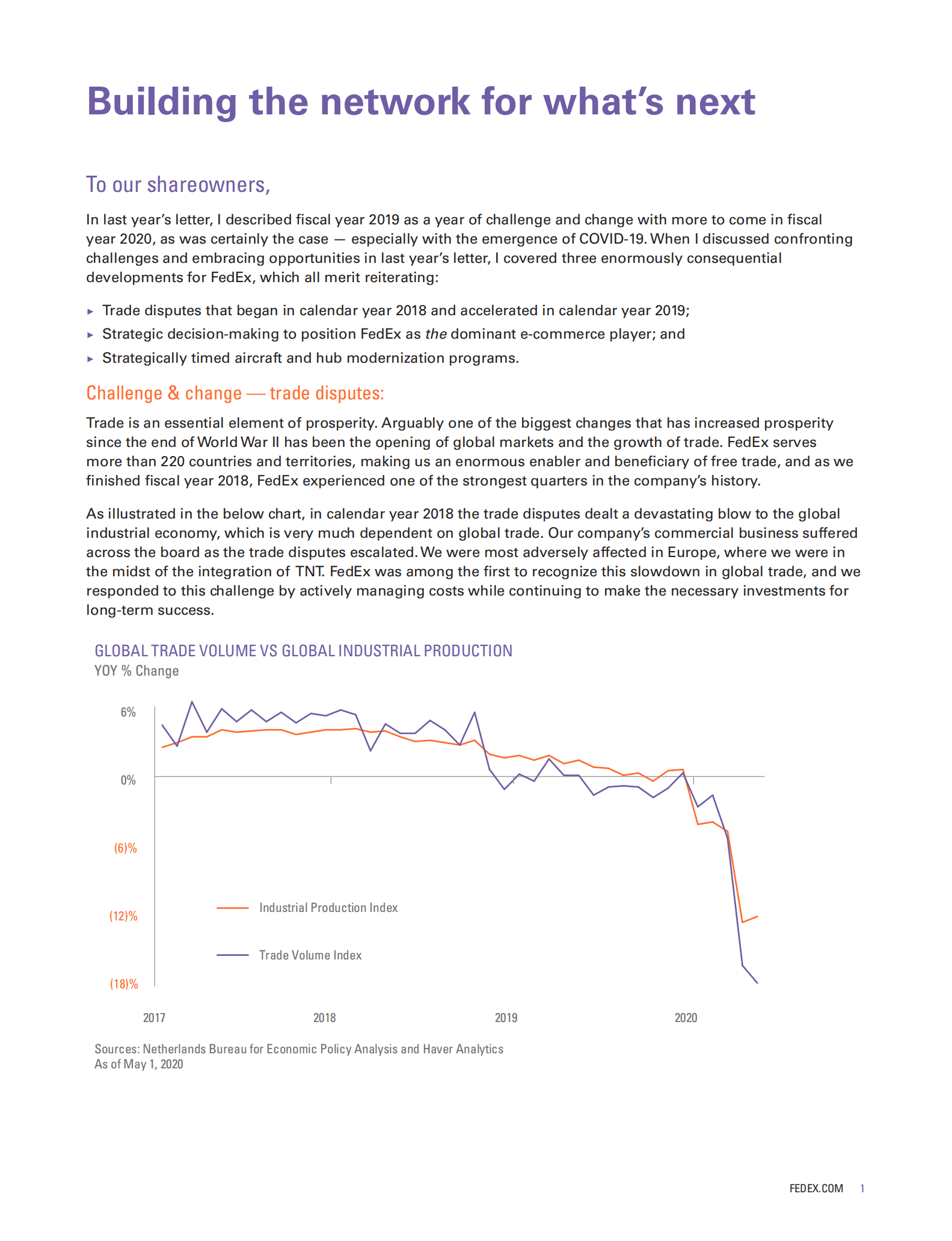 联邦快递（FEDEX）2020财年年度报告（英文版）.pdf 第2页