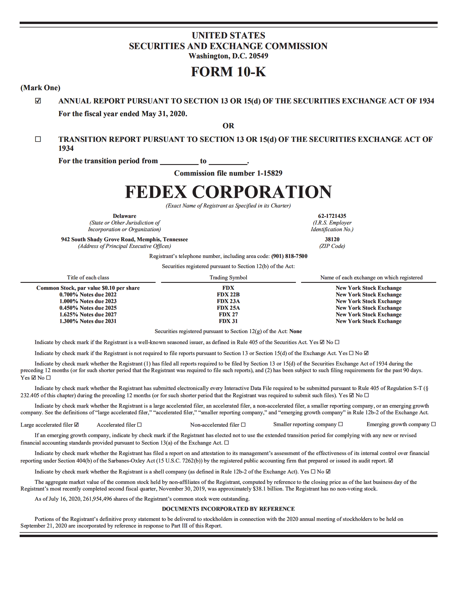 联邦快递（FEDEX）2020财年年度报告（英文版）.pdf 第6页