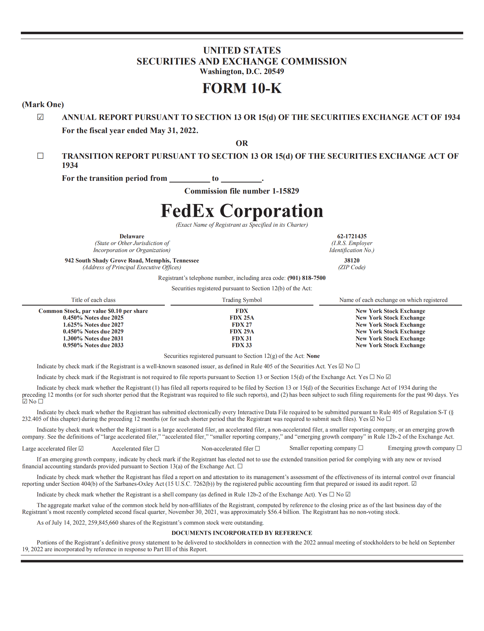 联邦快递（FEDEX）2022财年年度报告（英文版）.pdf 第4页