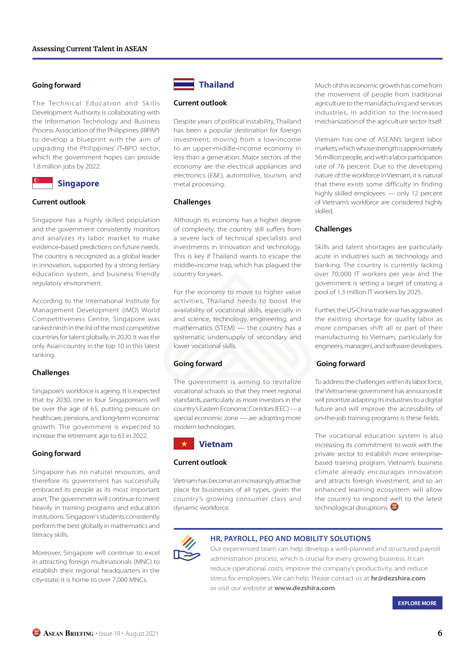 Dezan Shira & Associates：东盟人才与人力资源薪酬基准报告（英文版）.pdf 第6页