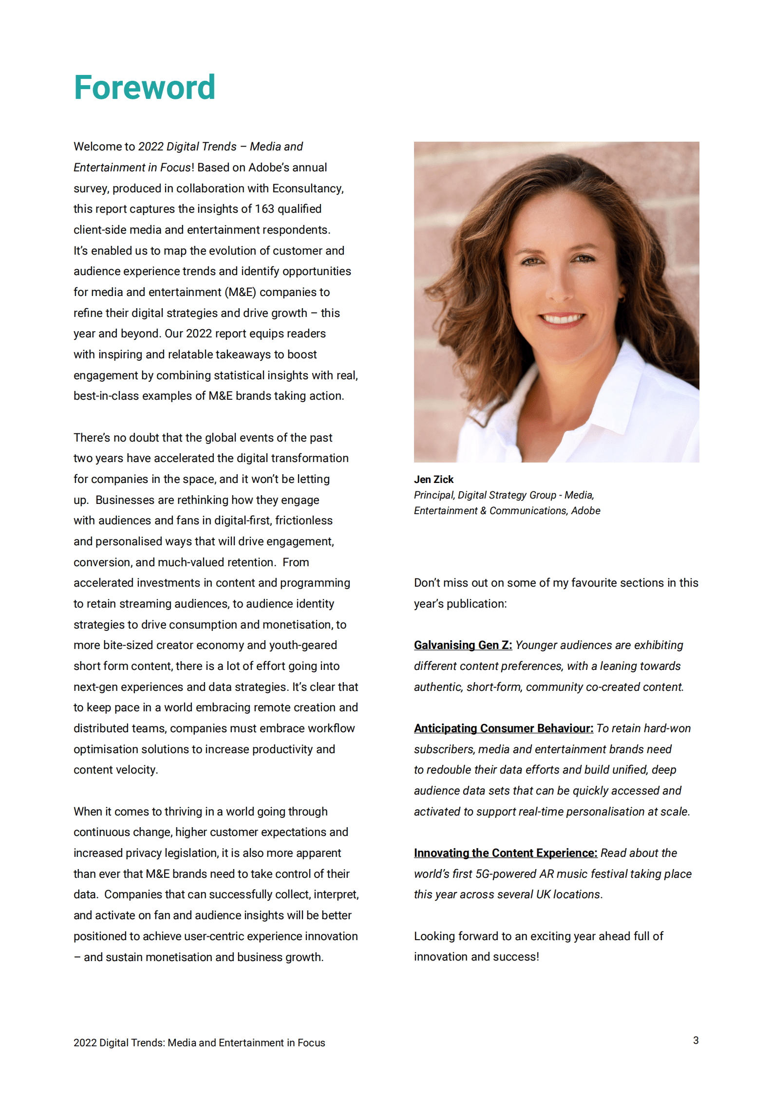 Adobe：2022年媒体及娱乐行业数字化趋势报告（英文版）.pdf 第3页