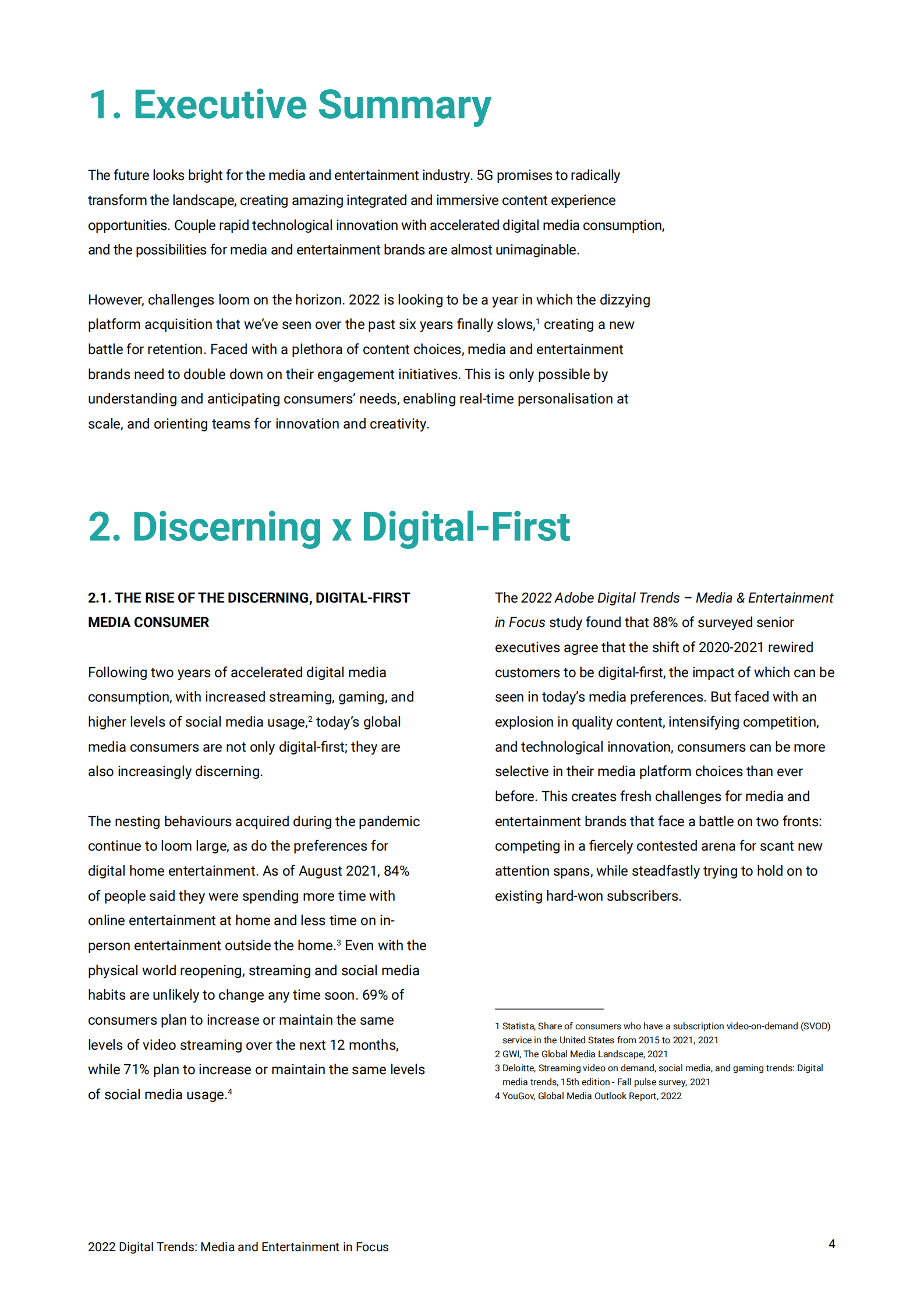 Adobe：2022年媒体及娱乐行业数字化趋势报告（英文版）.pdf 第4页