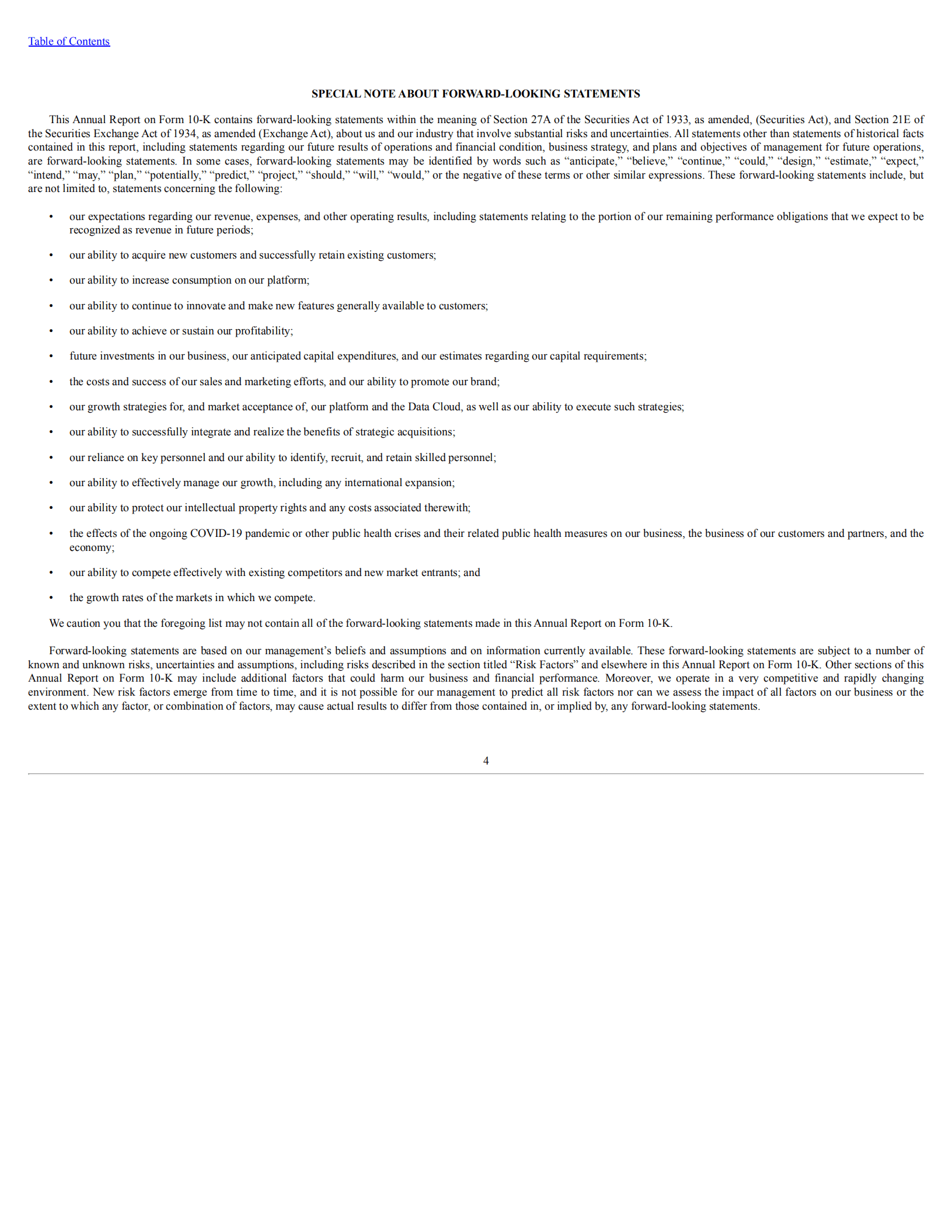 Snowflake2022财年年度报告（英文版）.pdf 第3页