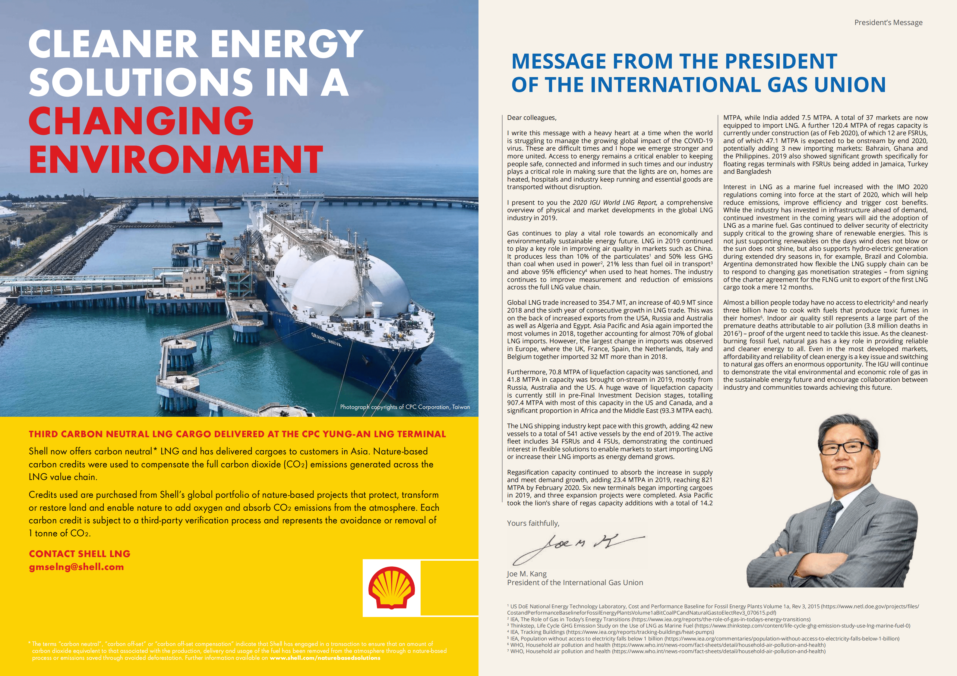 国际气体联盟（IGU）：2020年世界液化天然气报告（英文版）.pdf 第4页