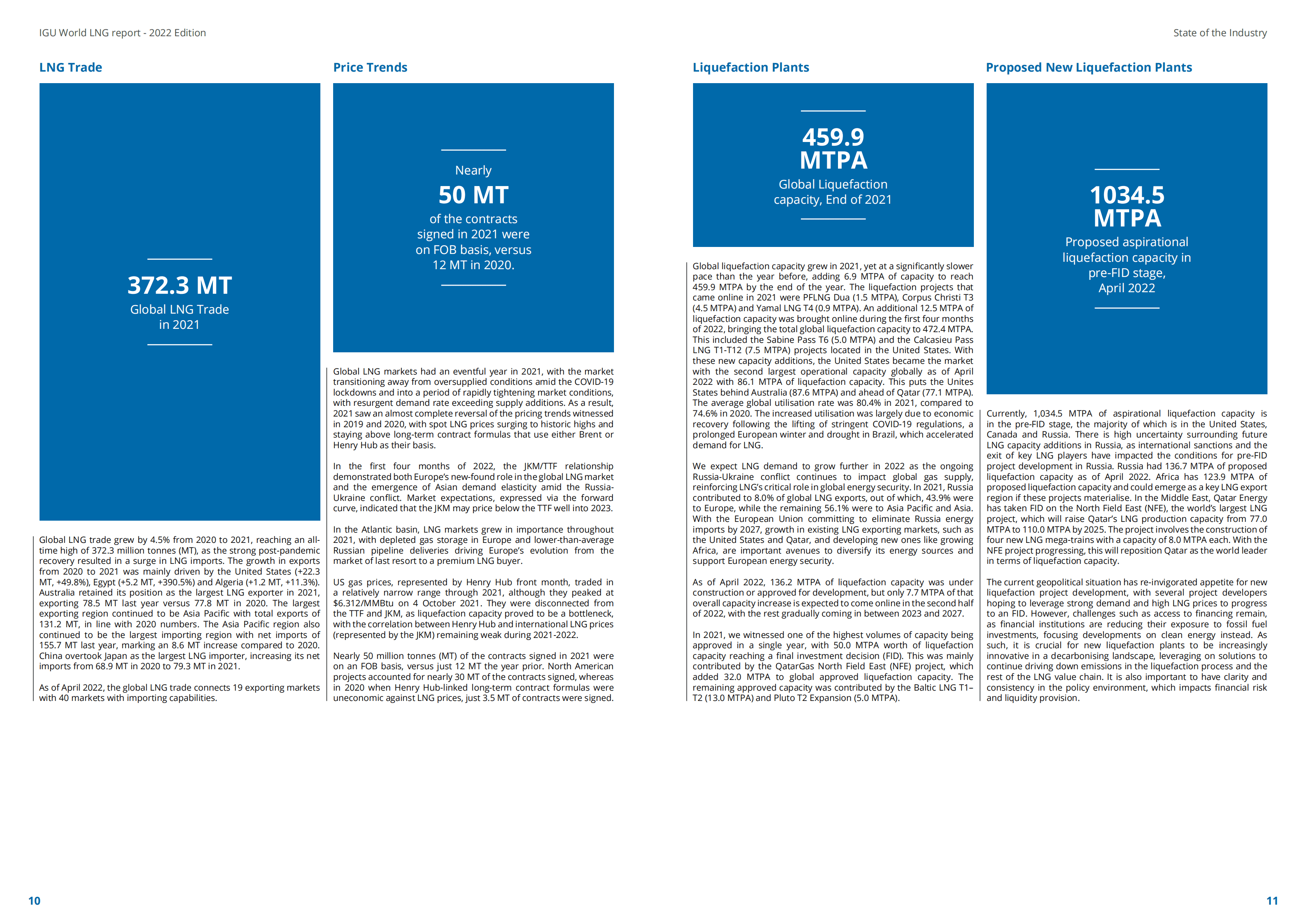 国际气体联盟（IGU）：2022年世界液化天然气报告（英文版）.pdf 第5页