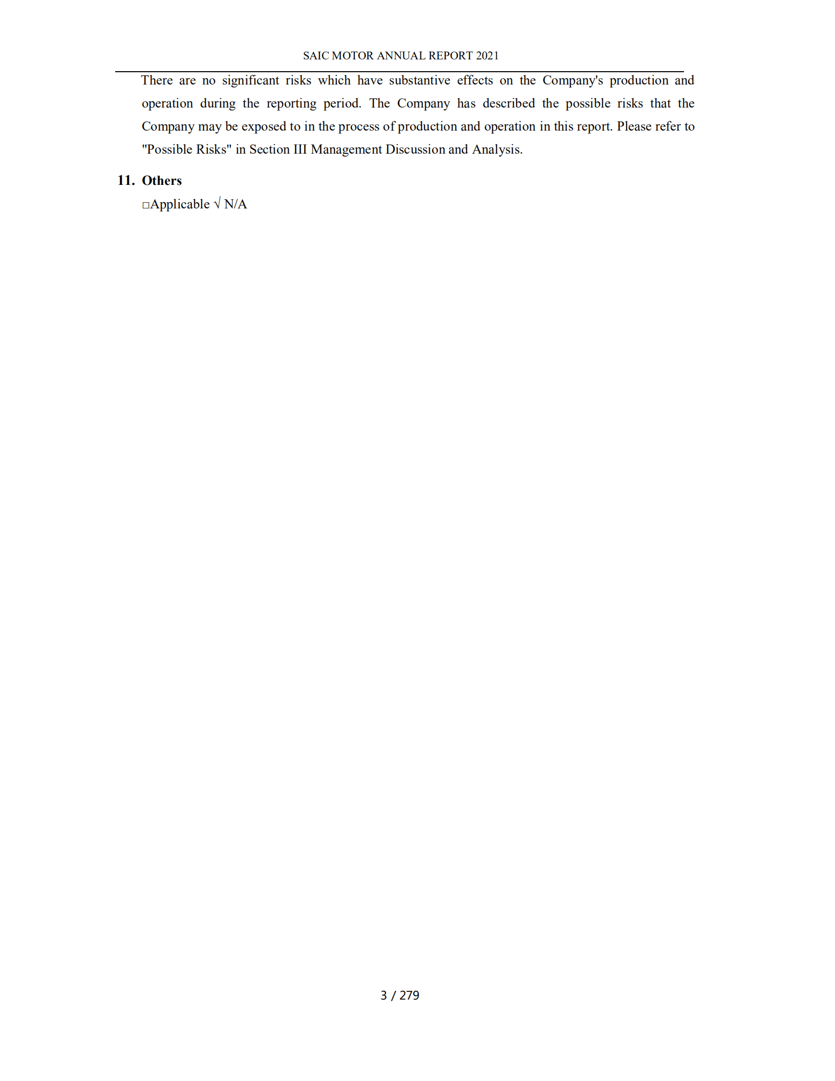 上海汽车集团股份有限公司（SAIC MOTOR）2021年年度报告（英文版）.pdf 第3页