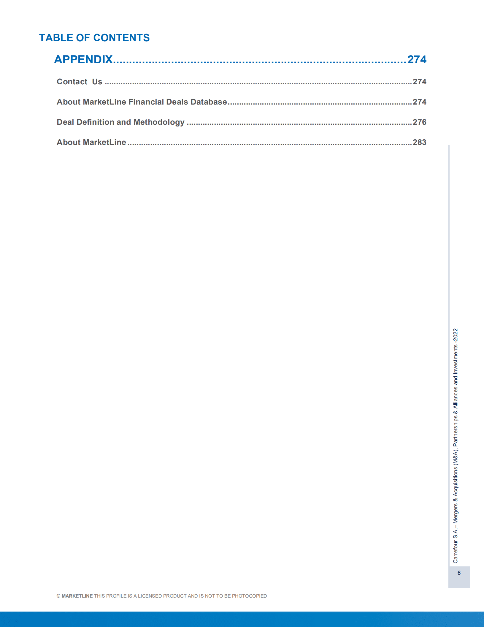 MarketLine：家乐福公司并购、联盟与投资分析报告（英文版）.pdf 第6页