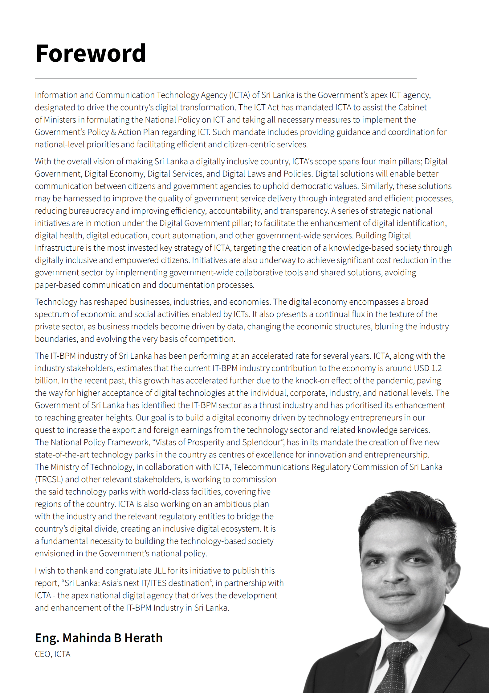仲量联行 & 斯里兰卡信息和通信技术局（ICTA）：斯里兰卡-亚洲新兴IT目的地（英文版）.pdf 第3页