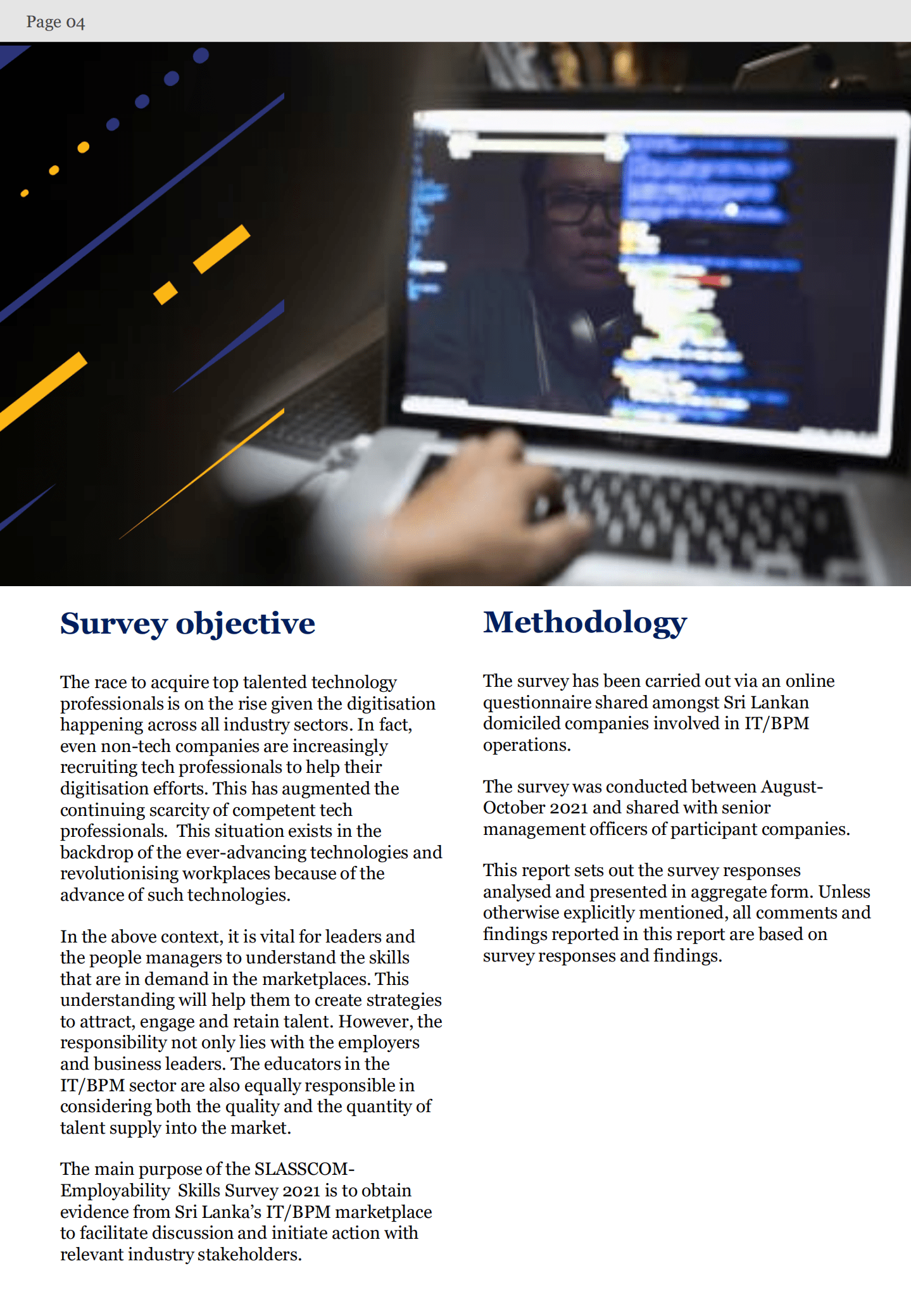 Slasscom：2021年斯里兰卡信息技术与业务流程管理（IT-BPM）行业就业技能调查报告（英文版）.pdf 第5页