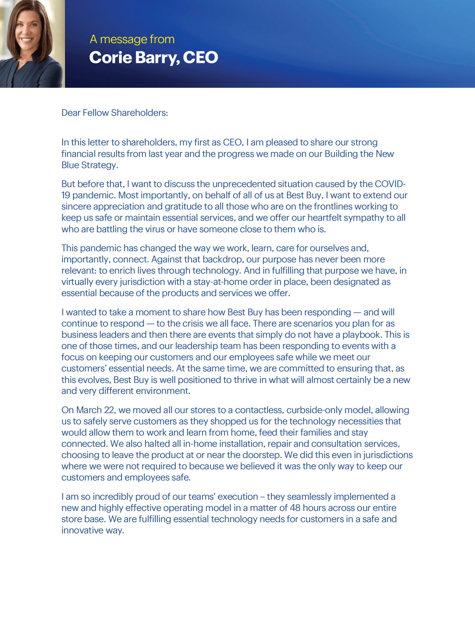 百思买（BEST BUY）2020财年年度报告（英文版）.pdf 第3页