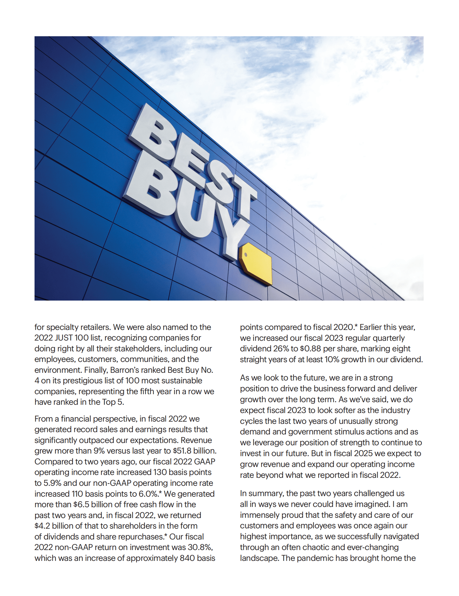 百思买（BEST BUY）2022财年年度报告（英文版）.pdf 第6页